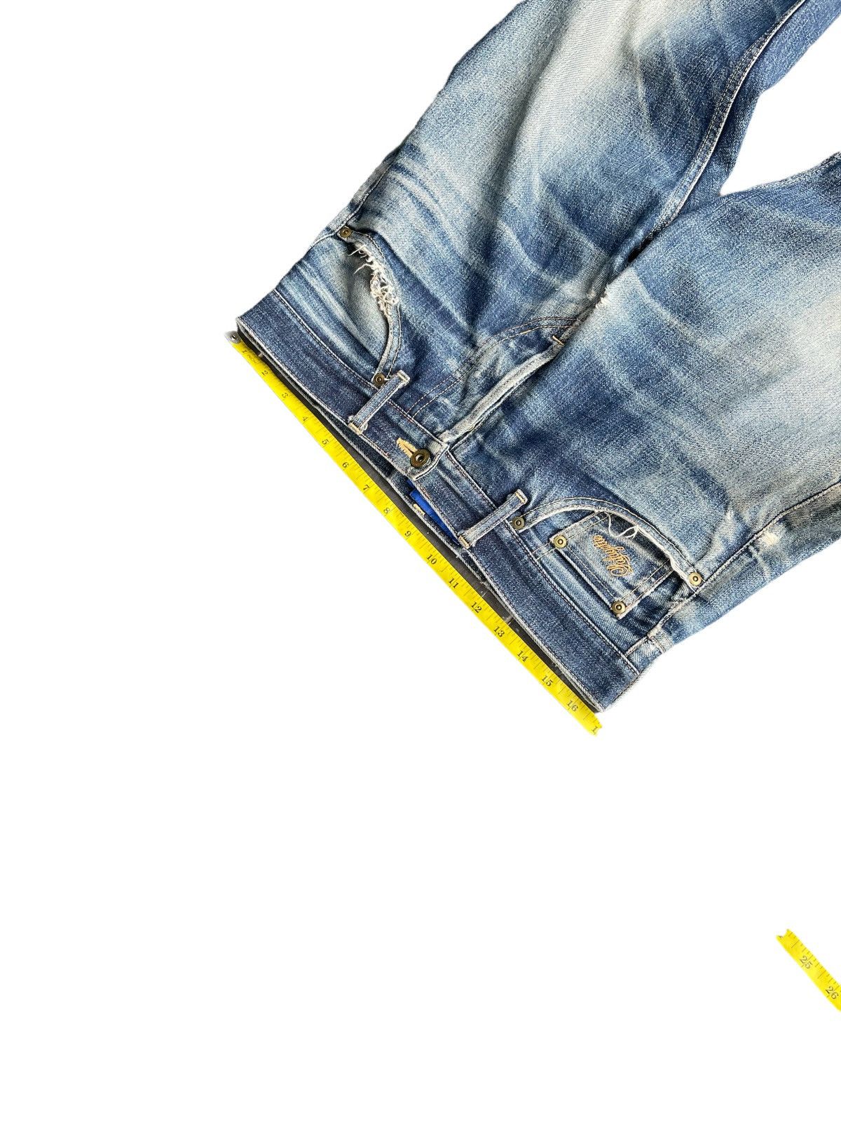Lafayette 148 × Vintage Vintage Lafayette Aging Distressed Selvedge Denim Size US 33 - 2 Thumbnail