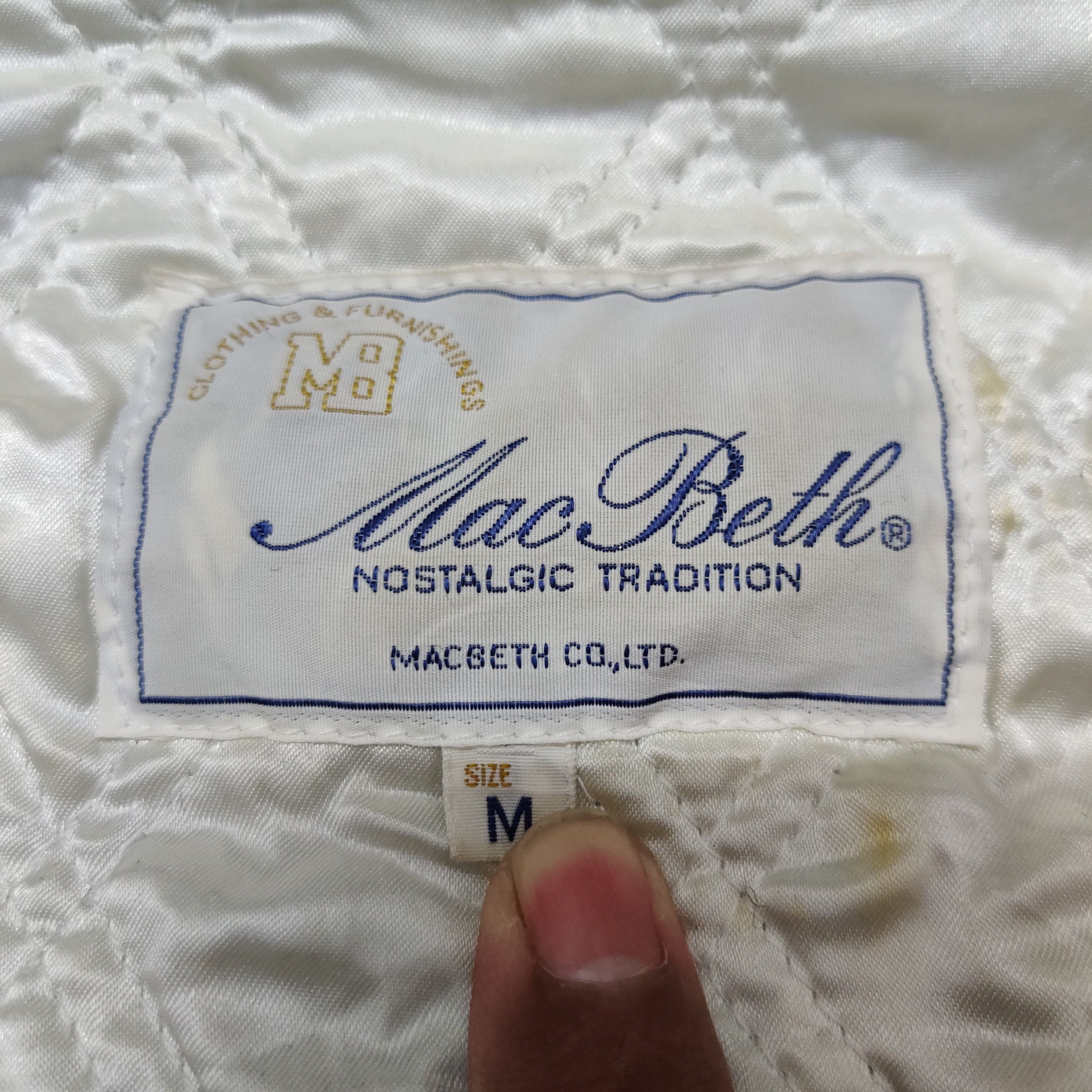 Macbeth Vintage Mac Beth MB Varsity Jacket Wool Leather Sleeve Size US M / EU 48-50 / 2 - 7 Thumbnail