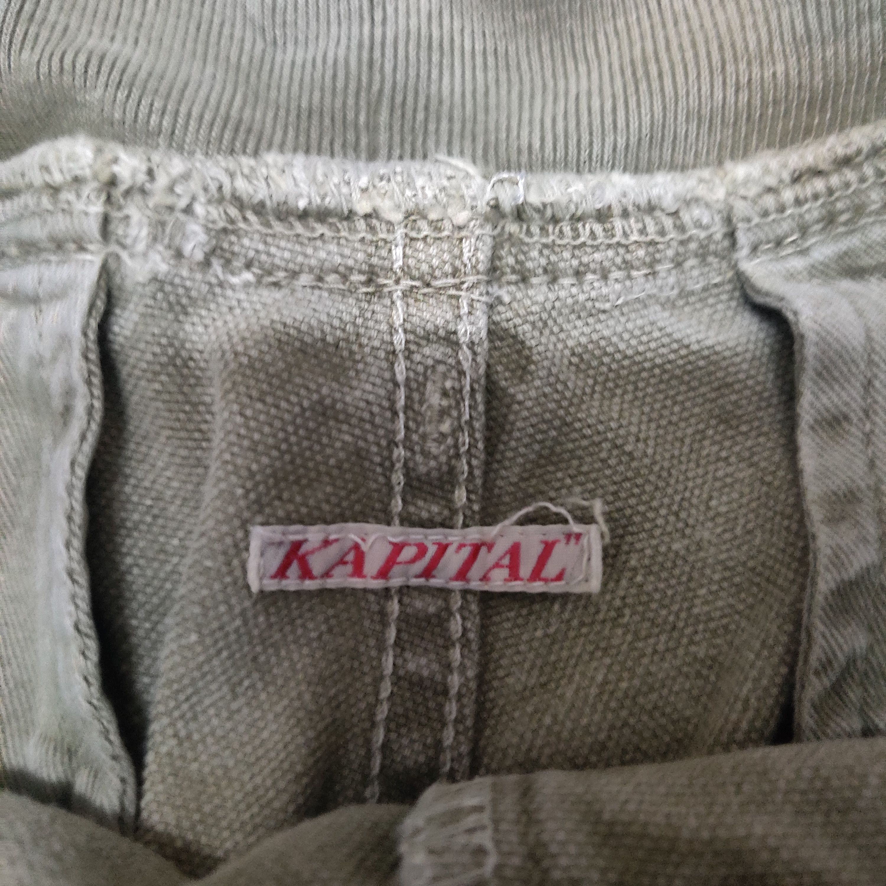 Kapital Kapital Saurel Nouvelle Cotton Canvas Pants Size US 28 / EU 44 - 6 Thumbnail