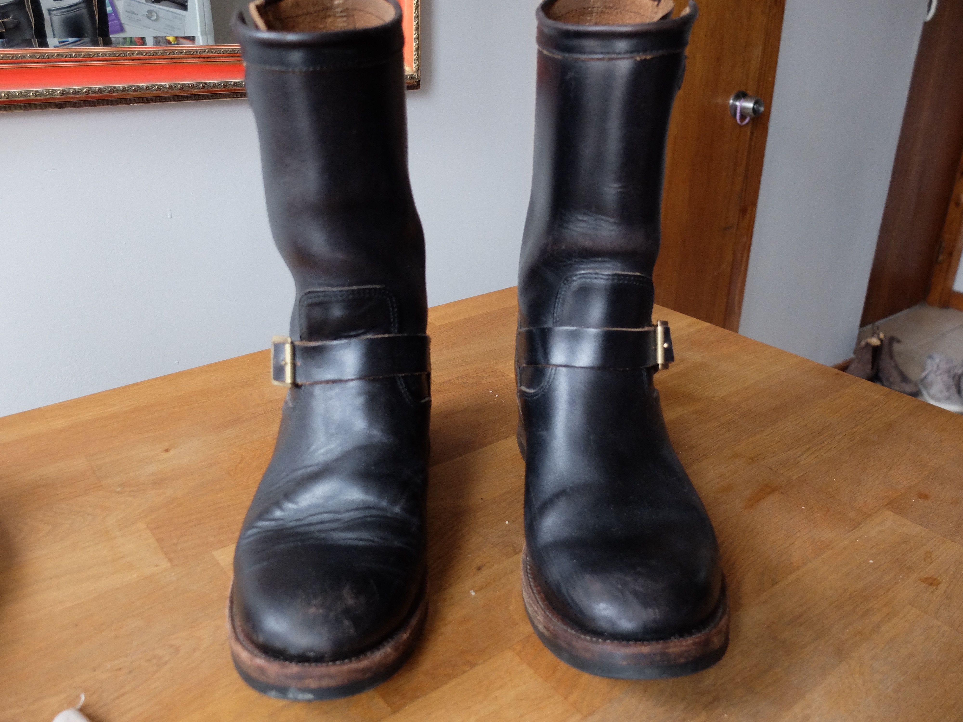 Vintage Engineer Boots: RRL STUDDED ENGINEER BOOTS - A REVIEW