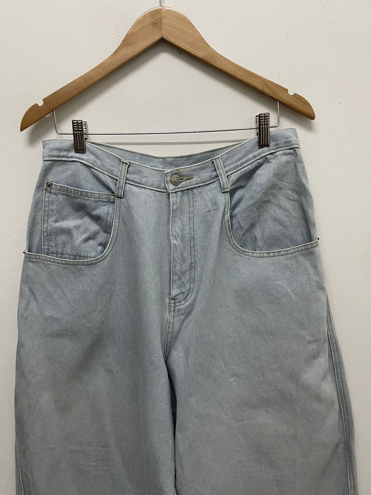 Japanese Brand × Vintage ❌SUMMER SALE❌Vintage JNCO STYLE BAGGY FLARE JEANS FOTUS Size US 32 / EU 48 - 3 Thumbnail