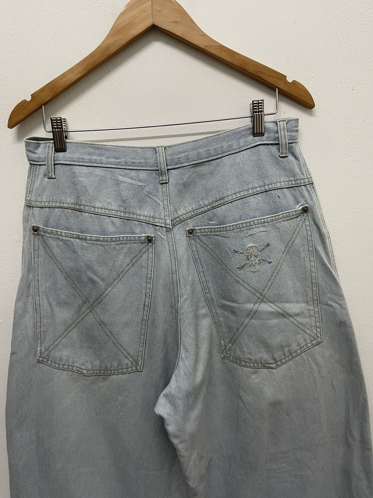 Japanese Brand × Vintage ❌SUMMER SALE❌Vintage JNCO STYLE BAGGY FLARE JEANS FOTUS Size US 32 / EU 48 - 5 Thumbnail