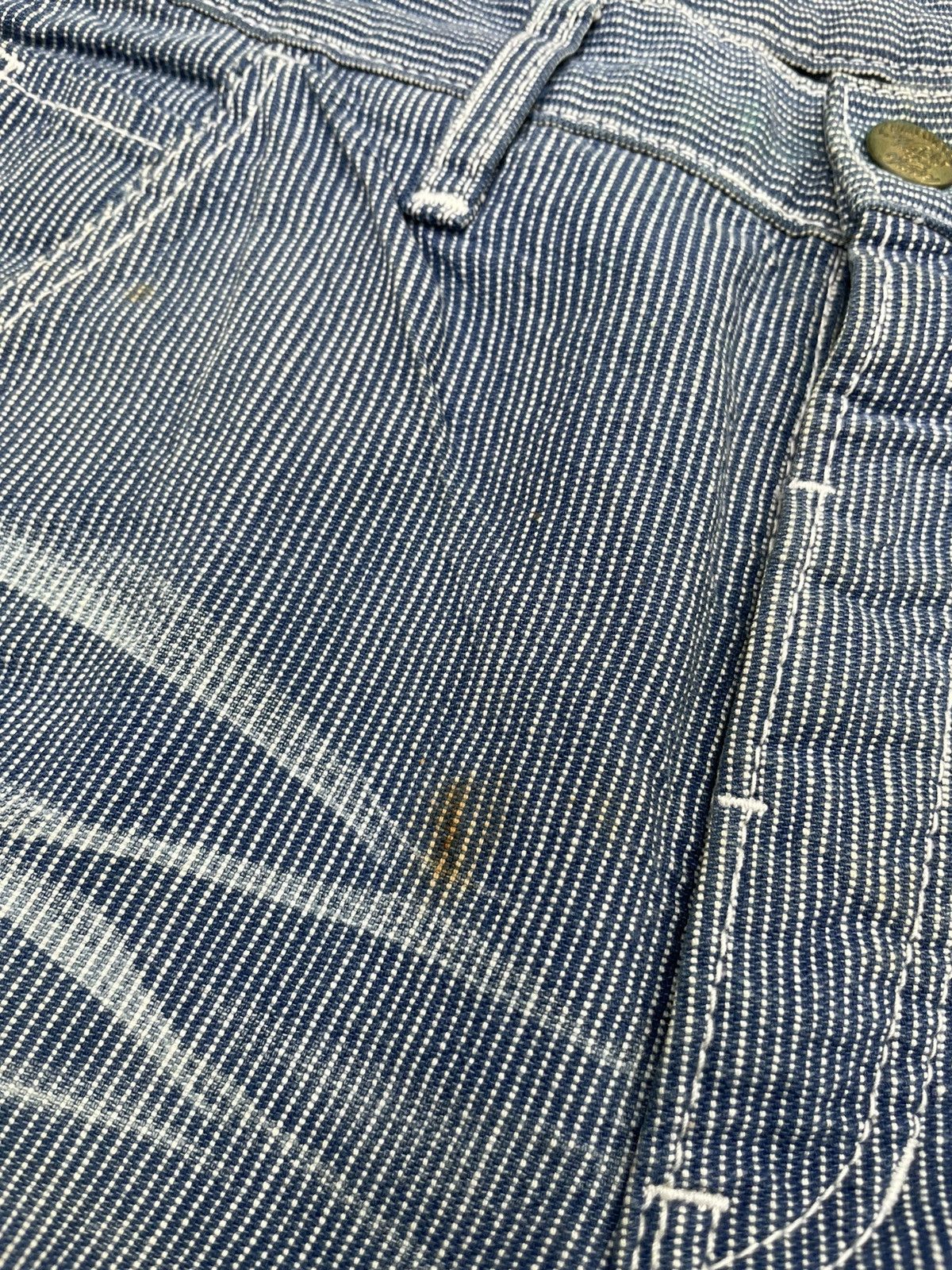 Japanese Brand Wabash Vintage Workers Denim Size US 31 - 17 Thumbnail