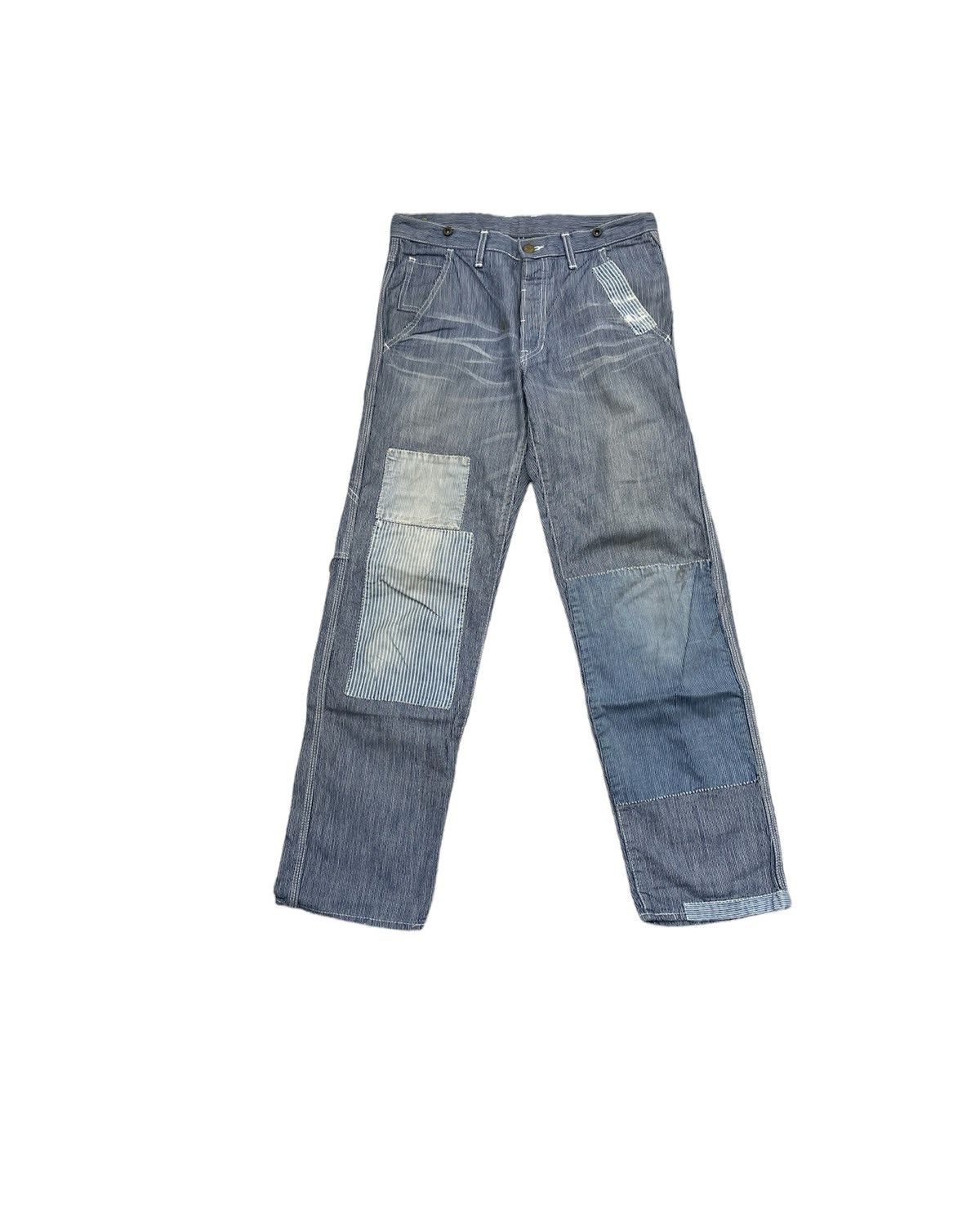 Japanese Brand Wabash Vintage Workers Denim Size US 31 - 1 Thumbnail