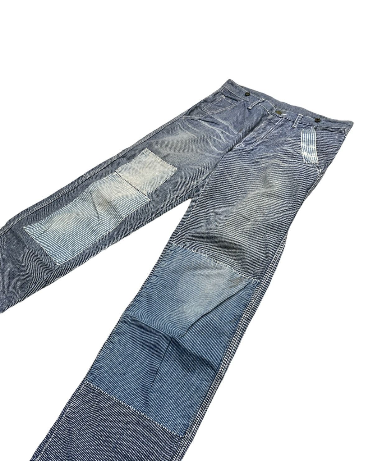 Japanese Brand Wabash Vintage Workers Denim Size US 31 - 3 Thumbnail