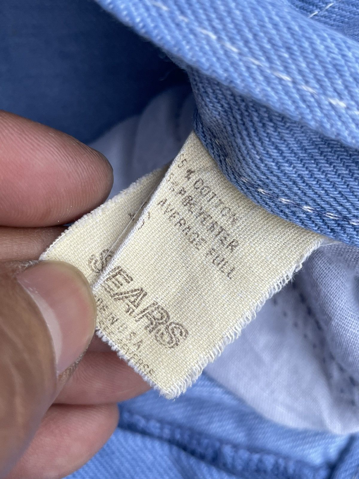 Sears × Vintage Vintage 70’s Sears Denim Size US 31 - 11 Thumbnail