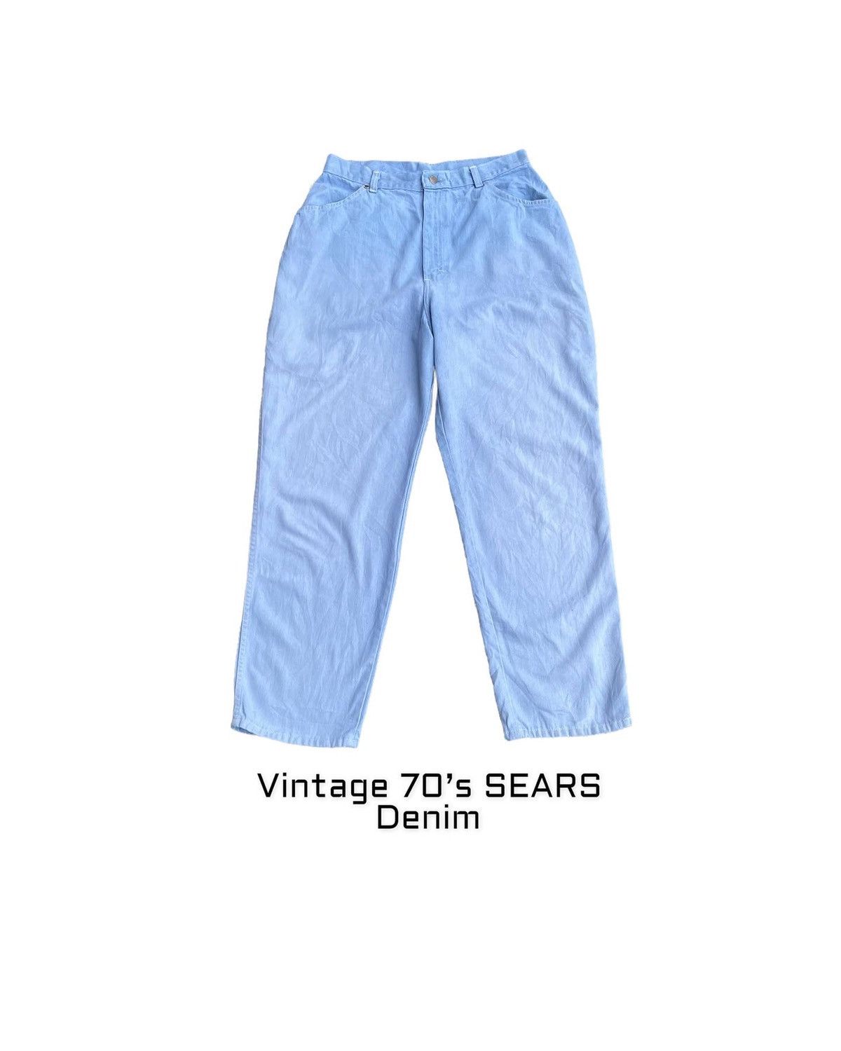 Sears × Vintage Vintage 70’s Sears Denim Size US 31 - 1 Thumbnail