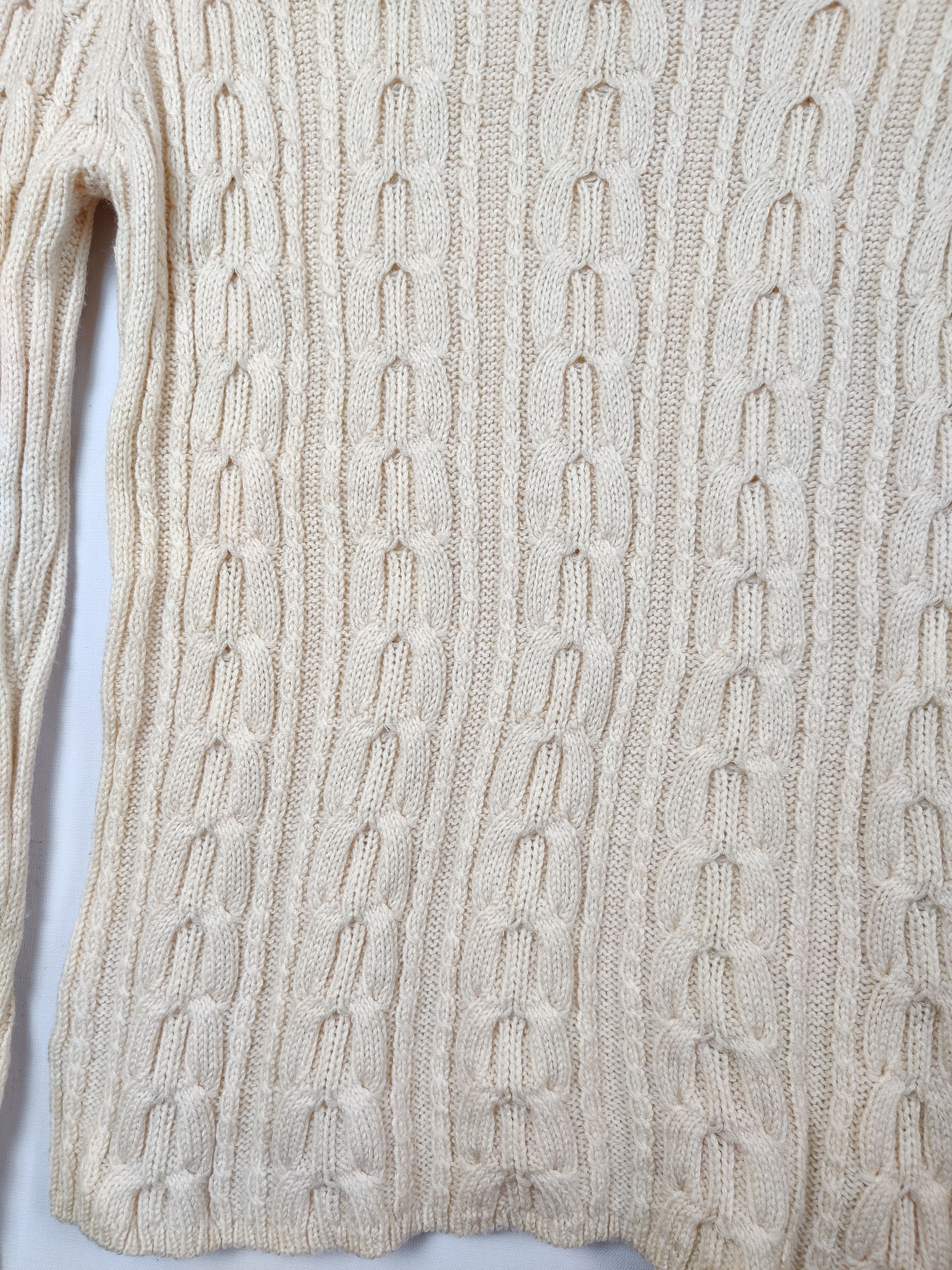 Japanese Brand Vintage Christian Aujard Paris Knit Sweater Size US M / EU 48-50 / 2 - 4 Thumbnail