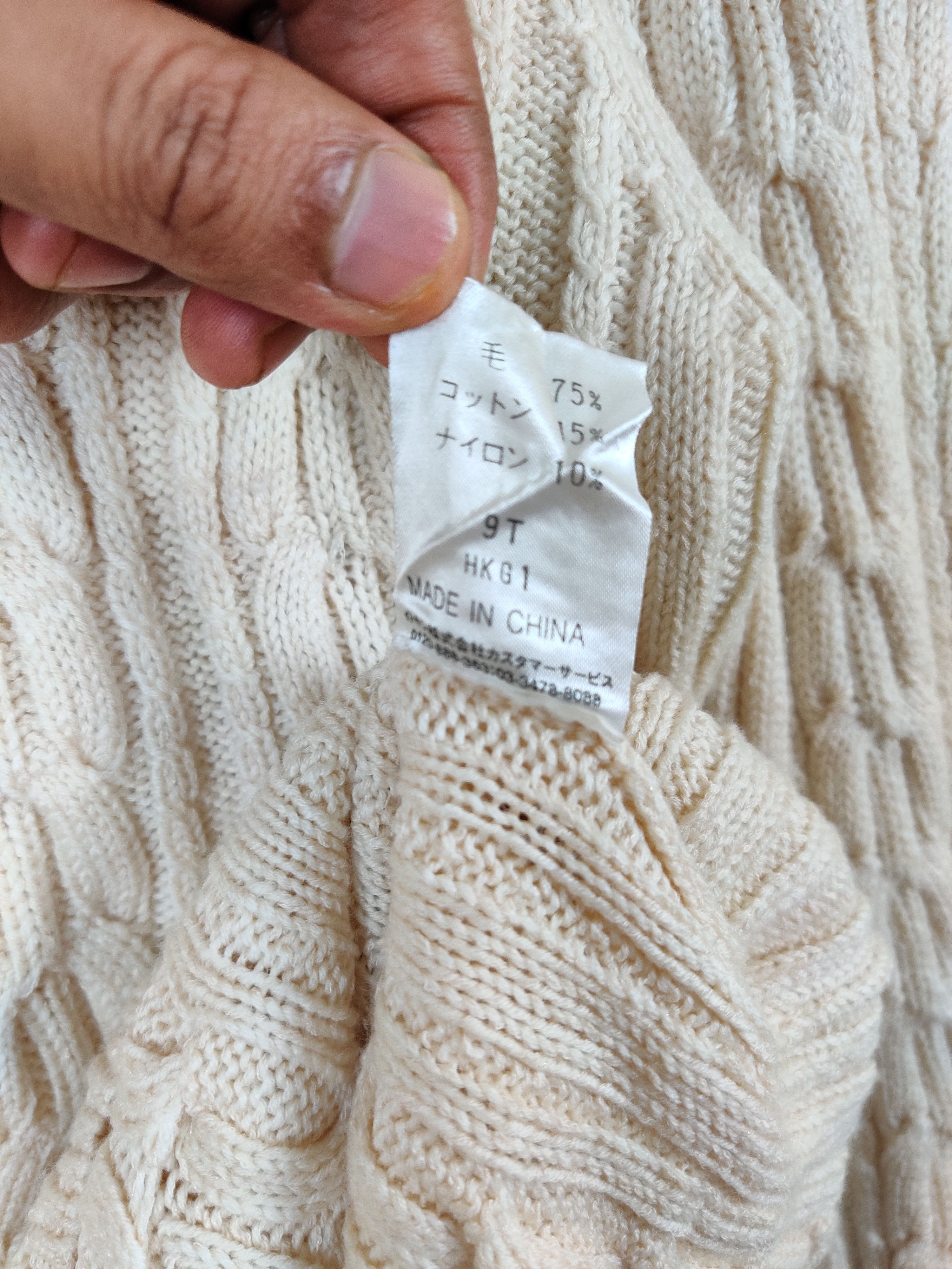Japanese Brand Vintage Christian Aujard Paris Knit Sweater Size US M / EU 48-50 / 2 - 8 Thumbnail