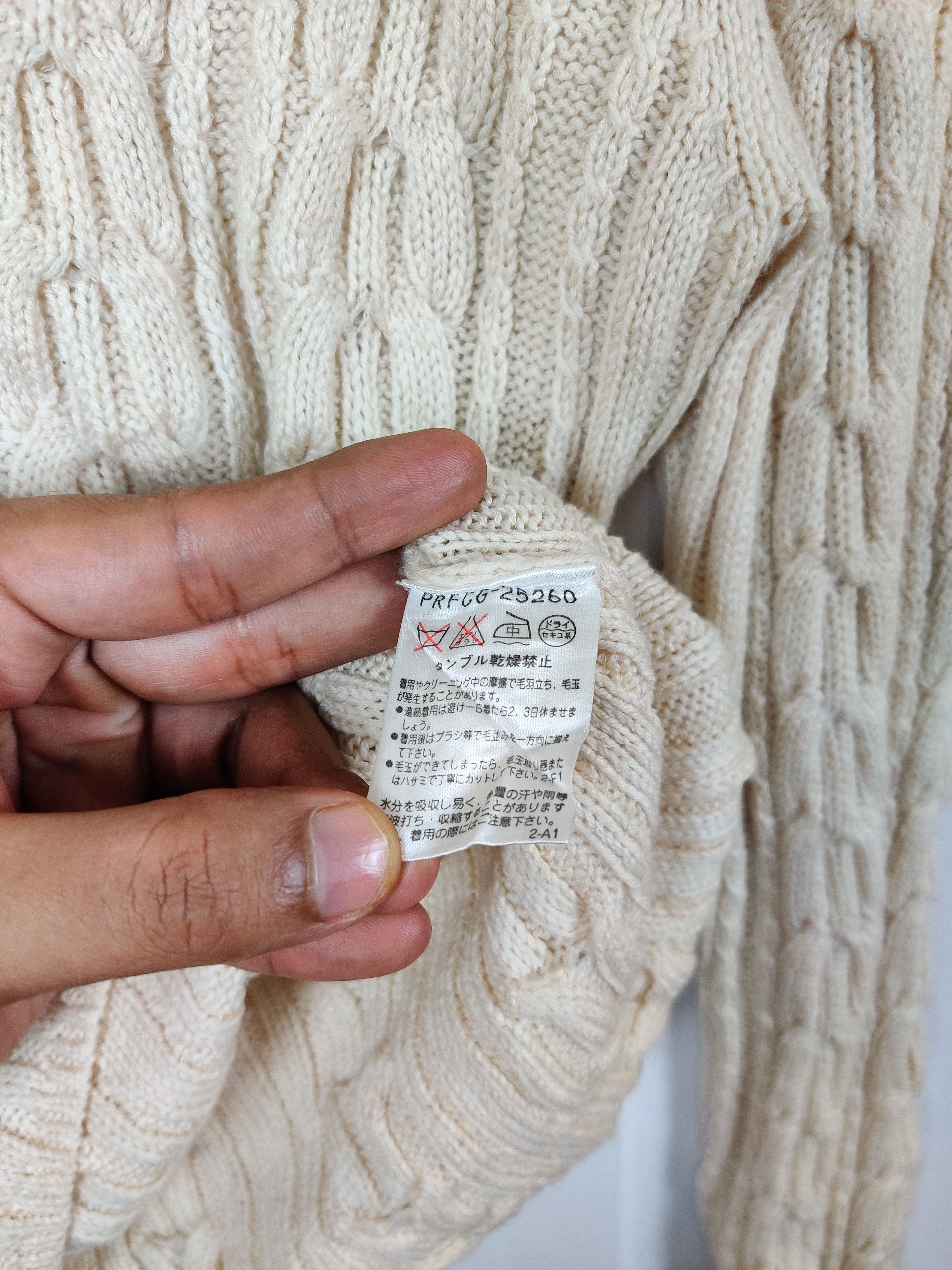 Japanese Brand Vintage Christian Aujard Paris Knit Sweater Size US M / EU 48-50 / 2 - 7 Thumbnail