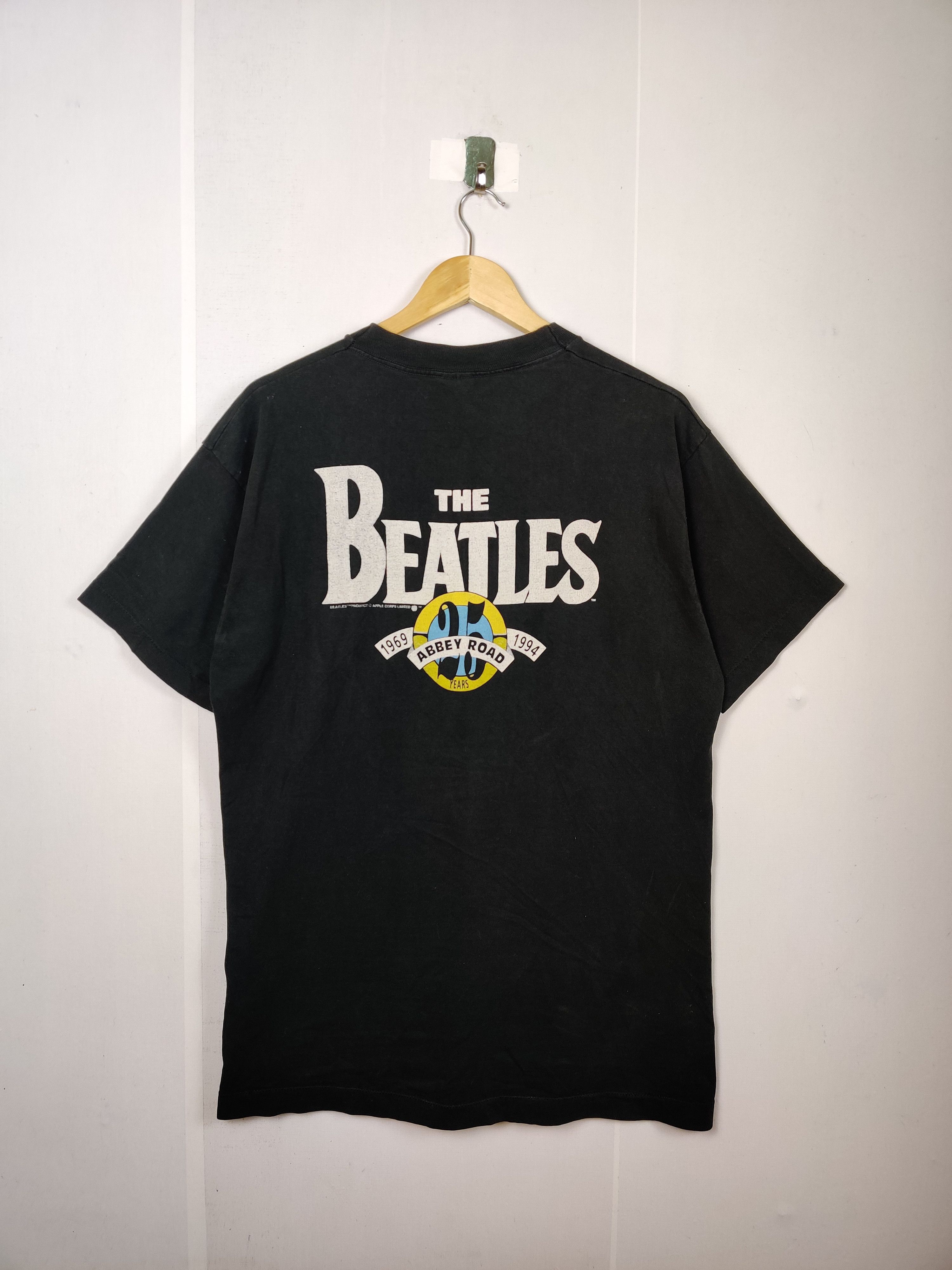 Band Tees Vintage 90's The Beatles Abbey Road Band Tee Tshirt Size US L / EU 52-54 / 3 - 11 Thumbnail