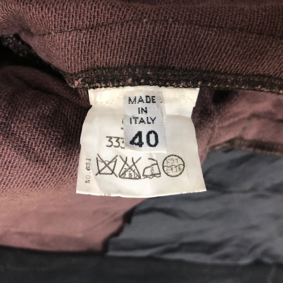 Maison Margiela Maison Margiela FW97 Artisanal Black Painted Velvet Jacket Size S / US 4 / IT 40 - 11 Thumbnail