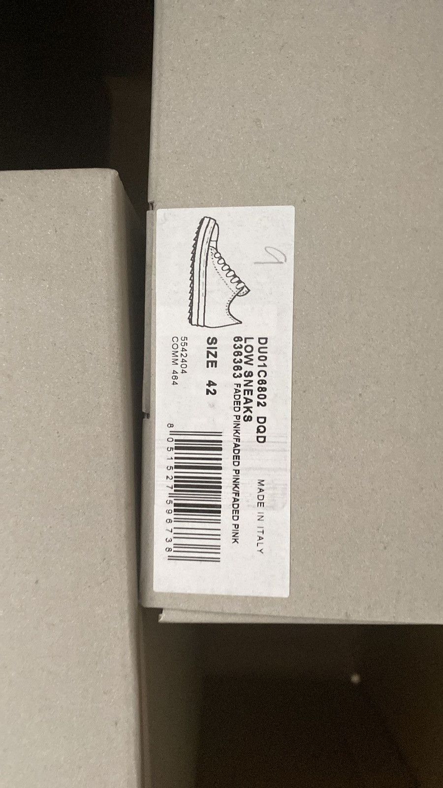Rick Owens *RARE* Rick Owens Drkshdw SS23 Pink Faded Size US 9 / EU 42 - 6 Thumbnail