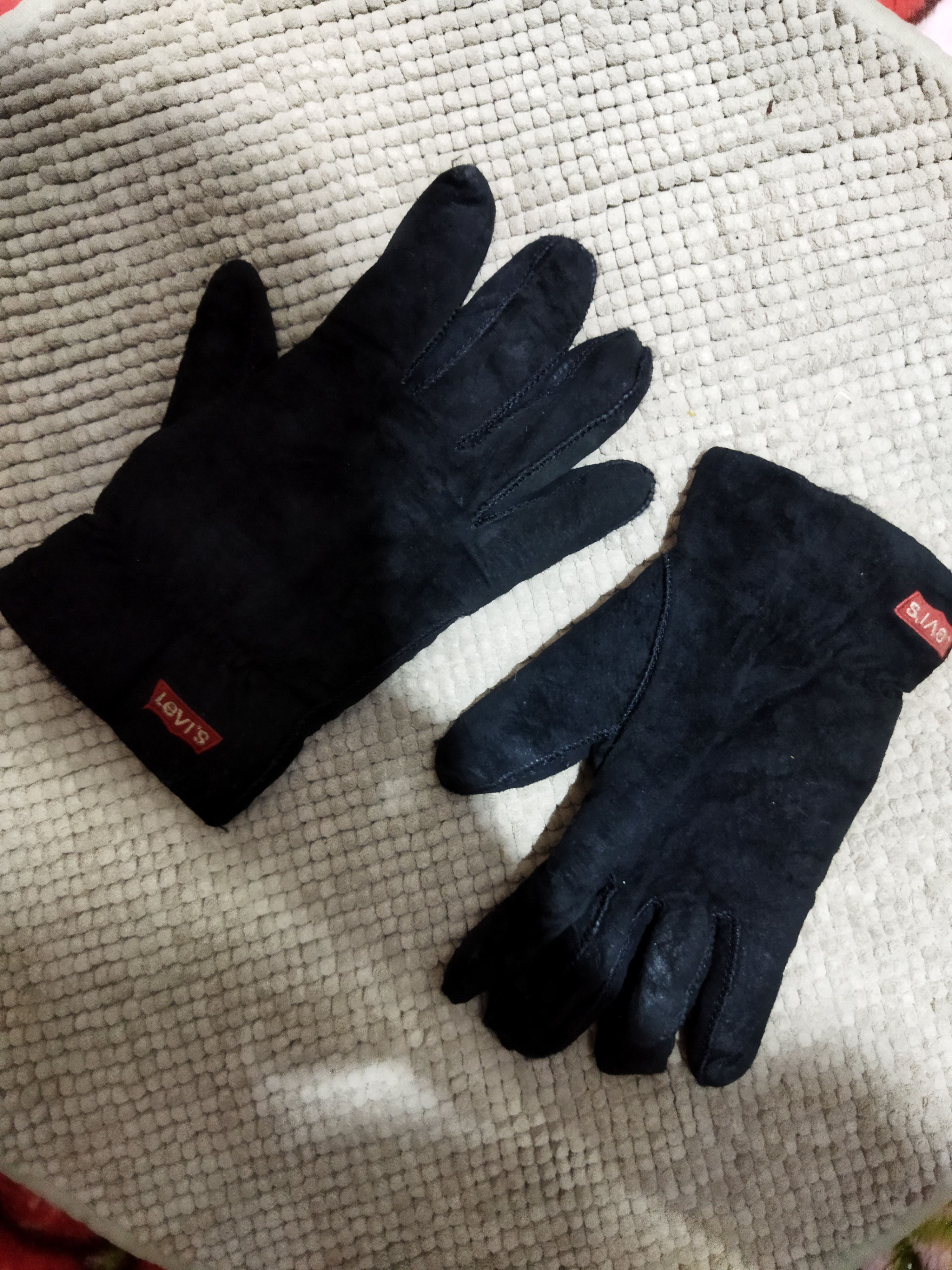 Vintage Levis Leather Gloves