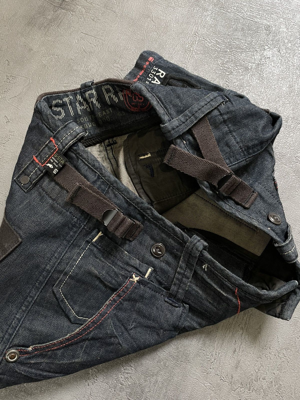G-Star × Vintage Vintage Raw g star denim mini skirt Size 27" / US 4 / IT 40 - 8 Thumbnail