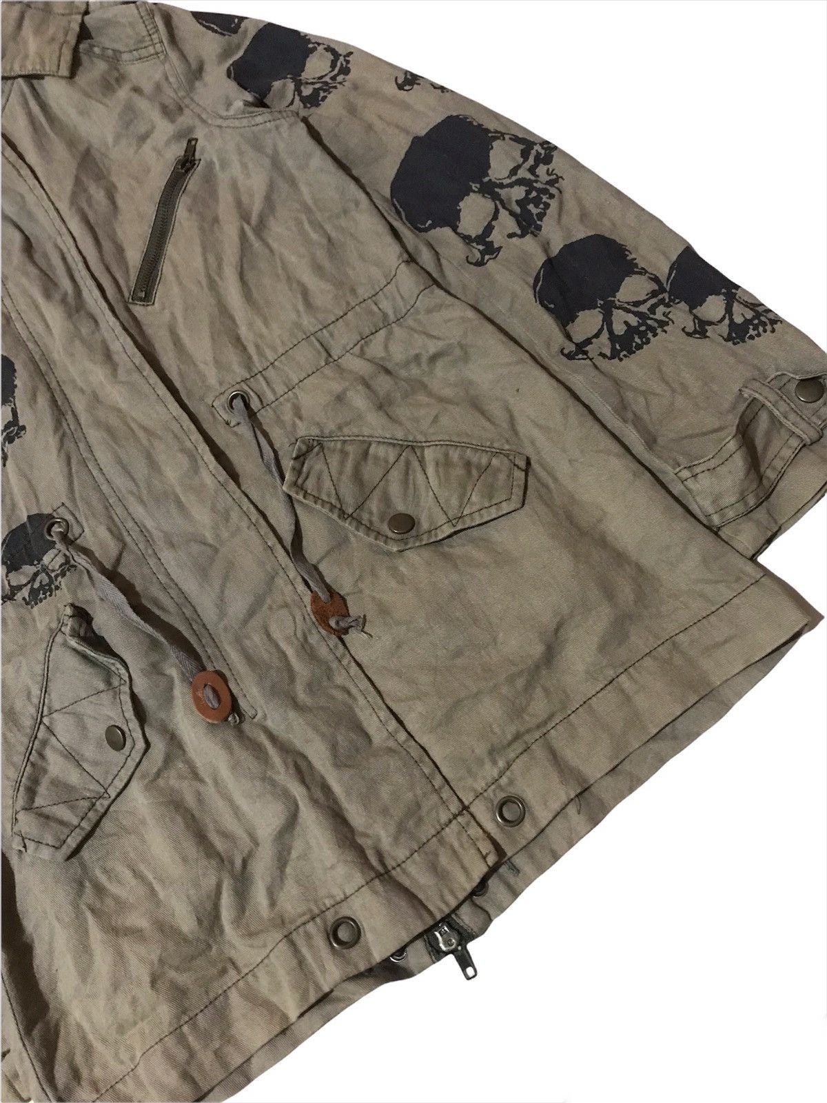 If Six Was Nine × Le Grande Bleu (L.G.B.) 💥Vintage Gald News Military Hoodie Jacket Size XS / US 0-2 / IT 36-38 - 5 Thumbnail
