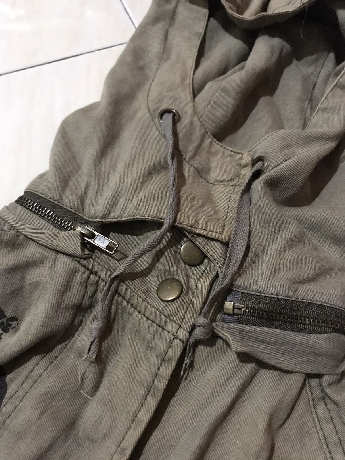 If Six Was Nine × Le Grande Bleu (L.G.B.) 💥Vintage Gald News Military Hoodie Jacket Size XS / US 0-2 / IT 36-38 - 7 Thumbnail