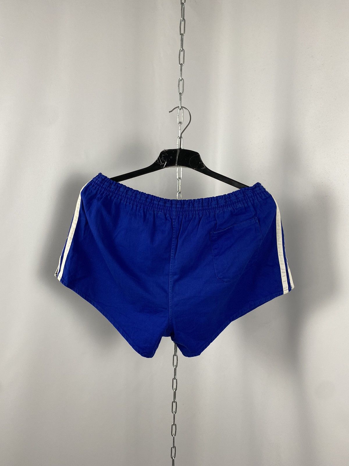 Adidas Adidas vintage shorts blue sportswear size L Size US 36 / EU 52 - 6 Thumbnail