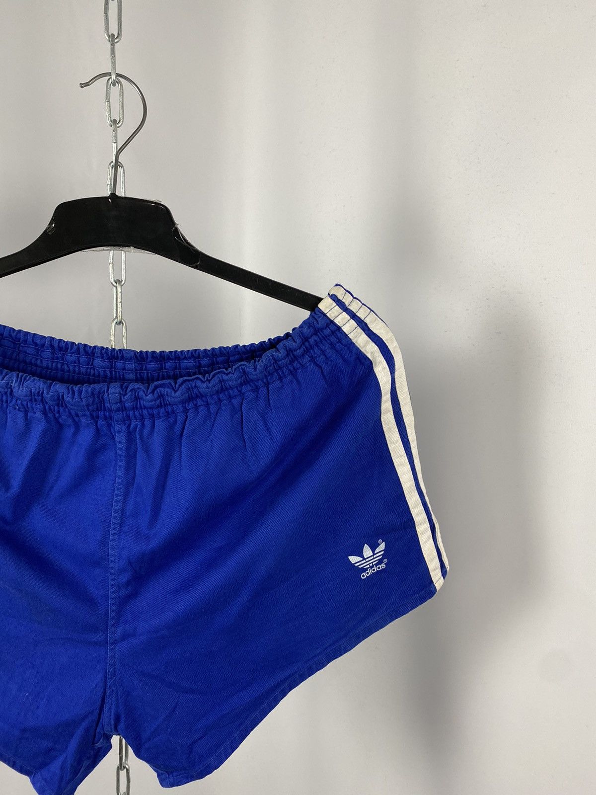 Adidas Adidas vintage shorts blue sportswear size L Size US 36 / EU 52 - 2 Thumbnail