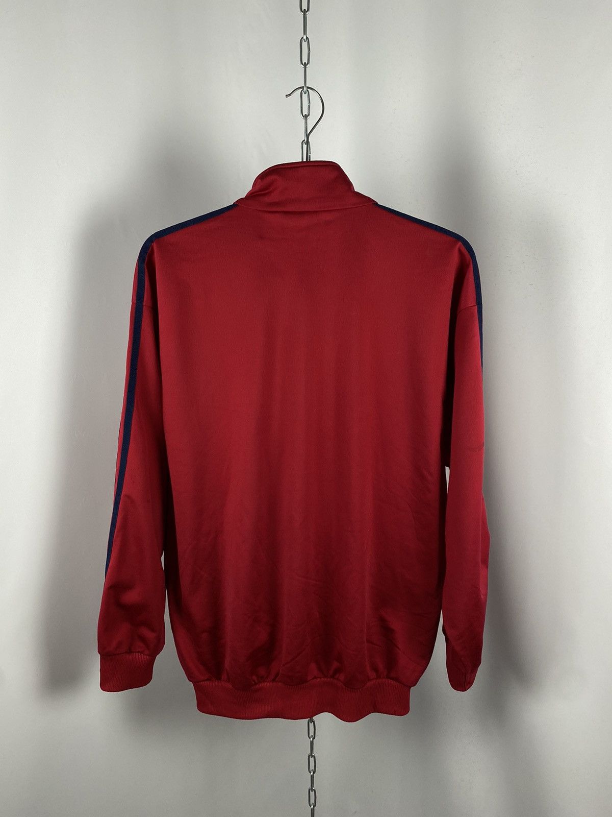 Adidas Adidas sweatshirt full zip red vintage 90’s y2k size L Size US L / EU 52-54 / 3 - 6 Thumbnail