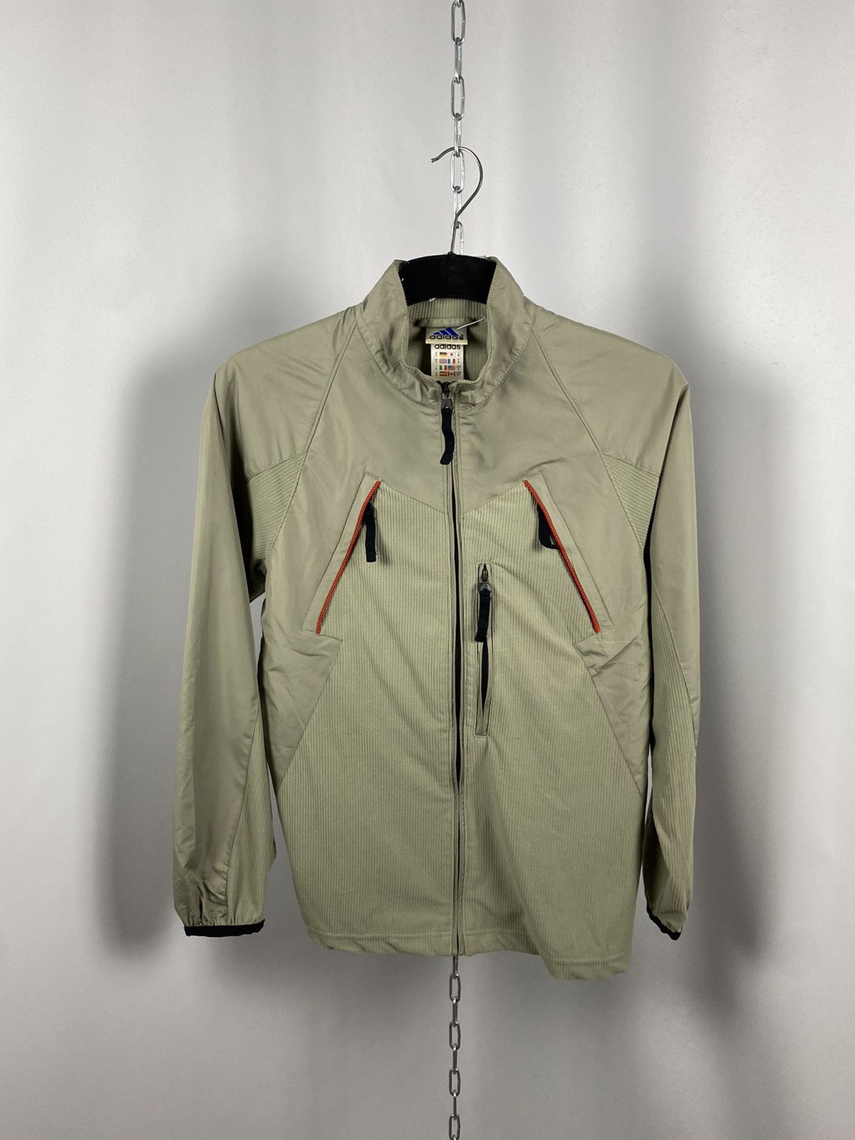 Adidas Adidas light jacket vintage full zip sportswear size S Size US S / EU 44-46 / 1 - 1 Thumbnail