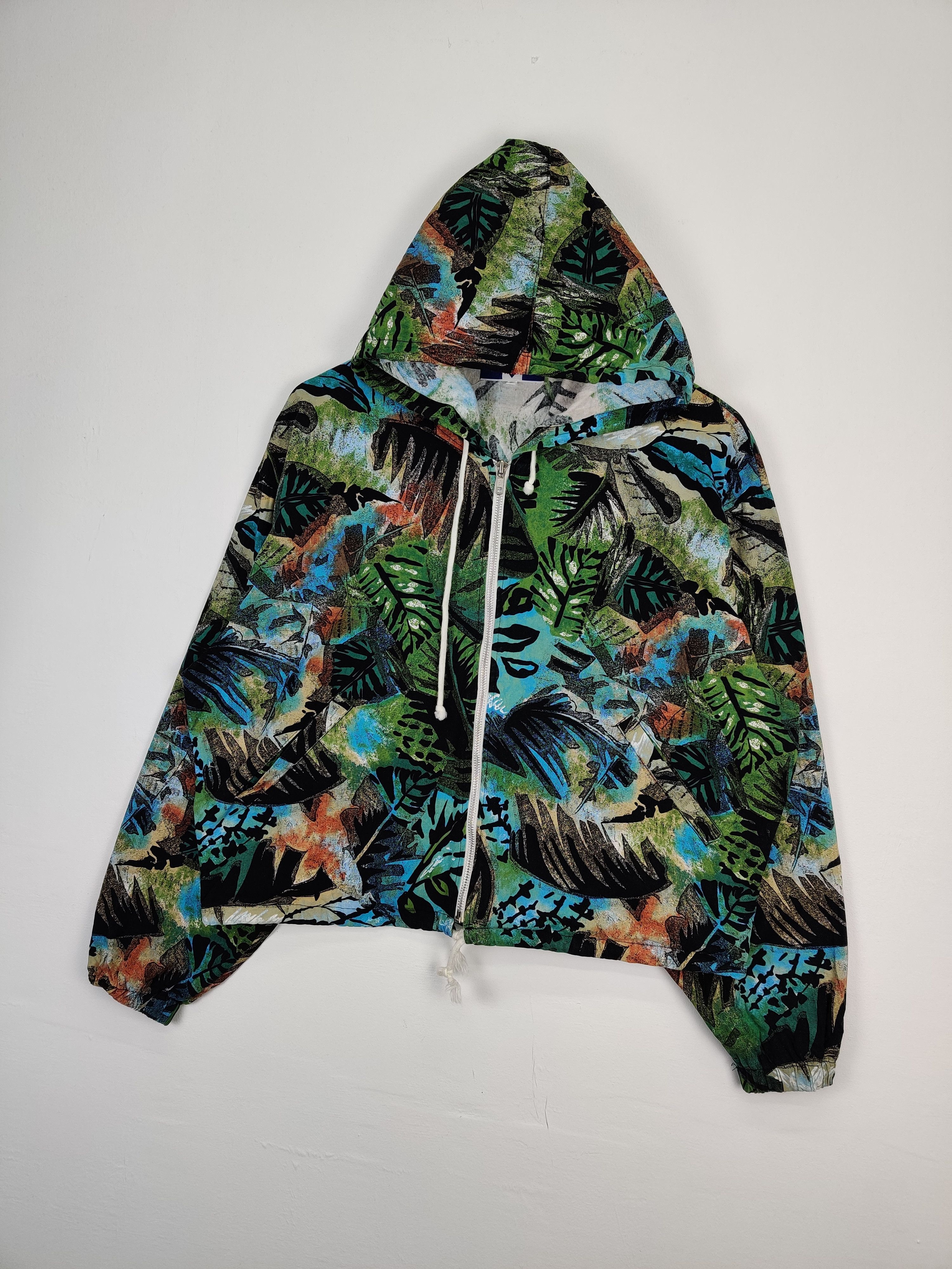 Japanese Brand Vintage Japanese Brand Floral Motif Art Jacket By Cube Size US M / EU 48-50 / 2 - 2 Thumbnail