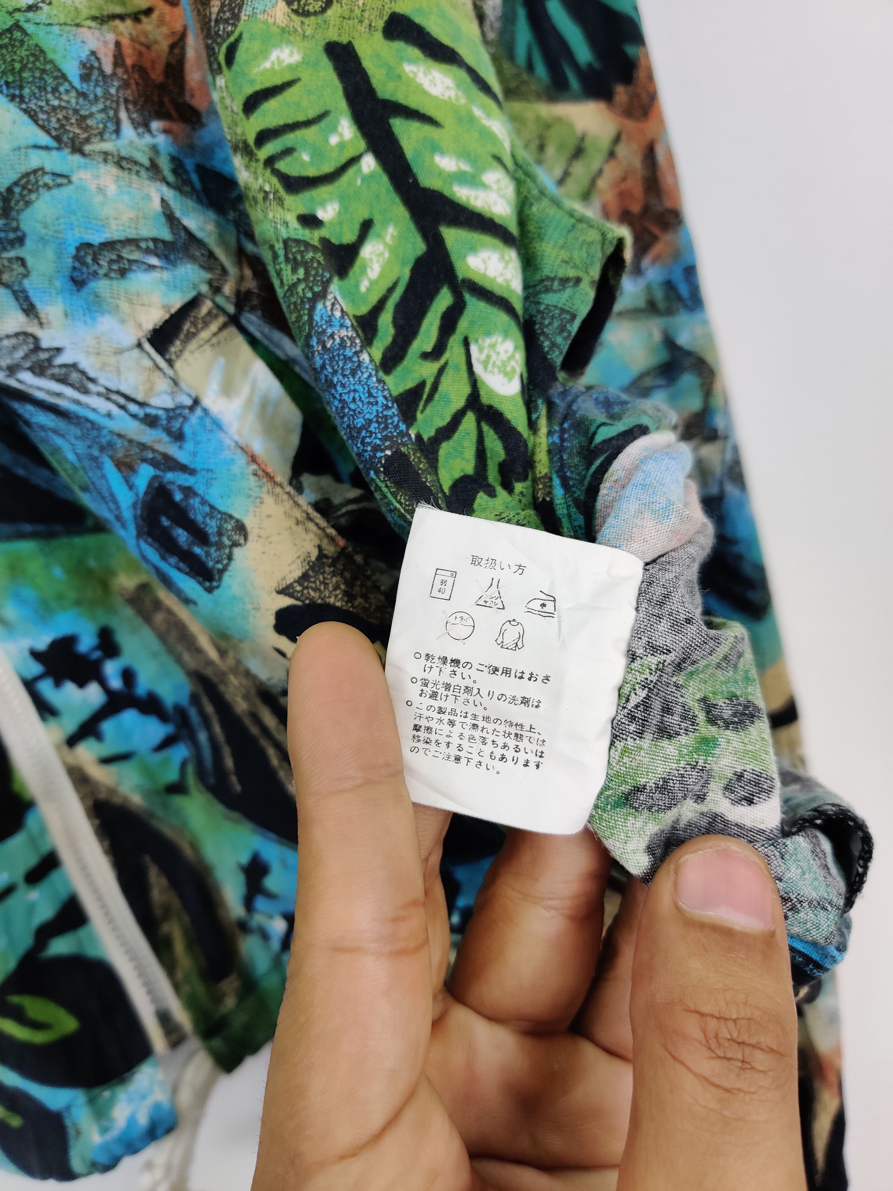 Japanese Brand Vintage Japanese Brand Floral Motif Art Jacket By Cube Size US M / EU 48-50 / 2 - 10 Thumbnail