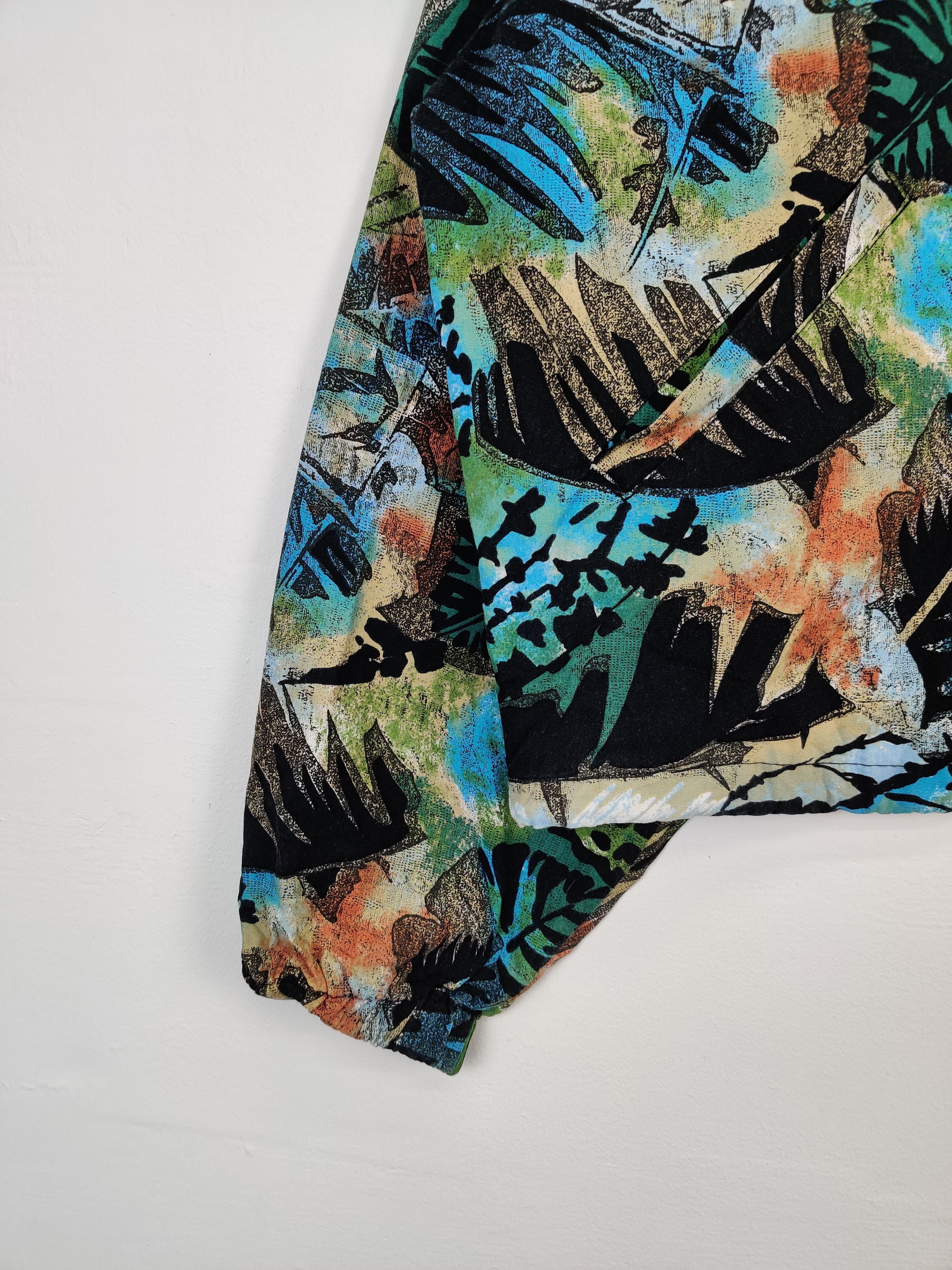 Japanese Brand Vintage Japanese Brand Floral Motif Art Jacket By Cube Size US M / EU 48-50 / 2 - 5 Thumbnail