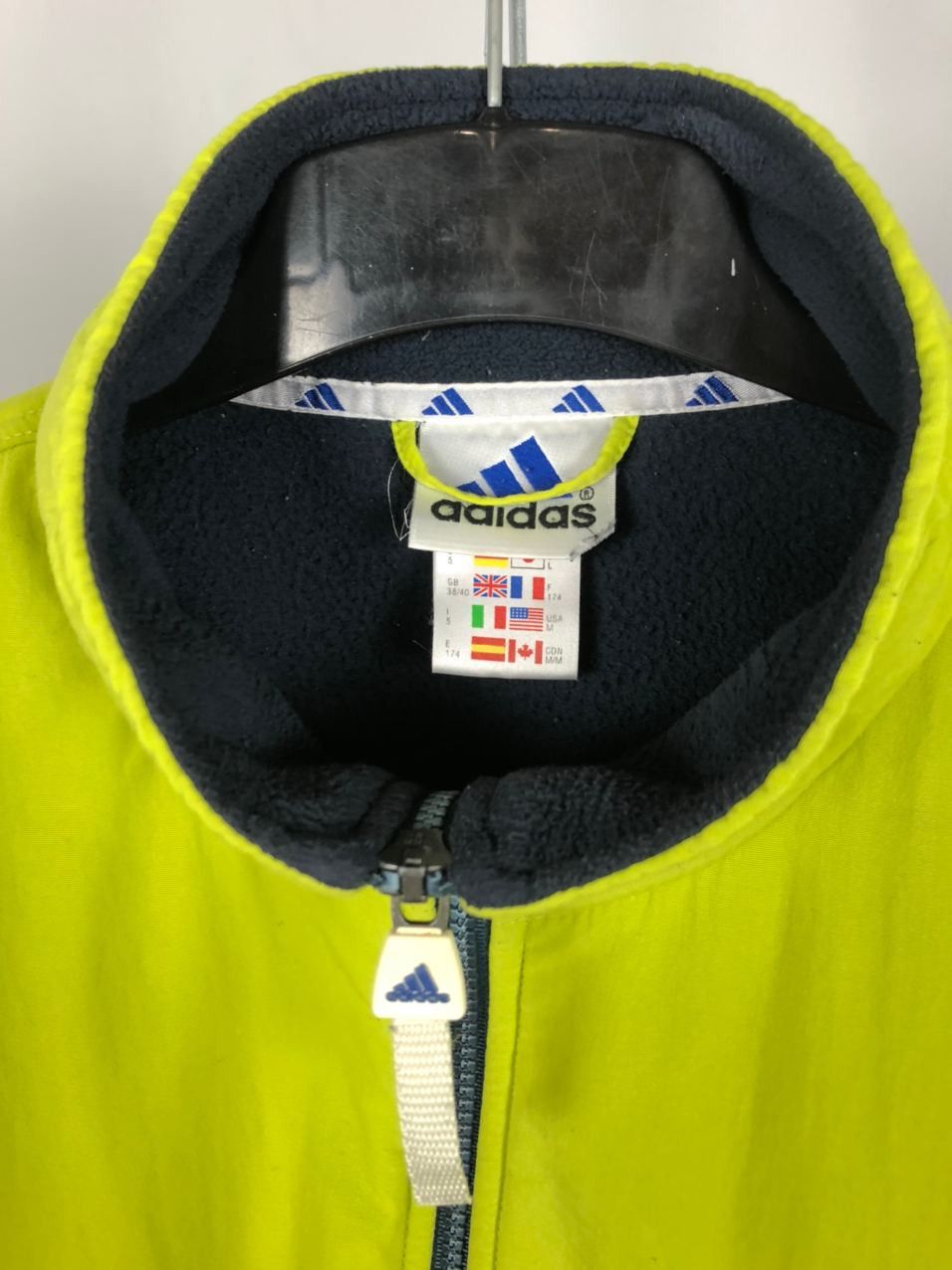 Adidas Men’s Adidas vintage jacket fleece yellow size M Size US M / EU 48-50 / 2 - 4 Thumbnail