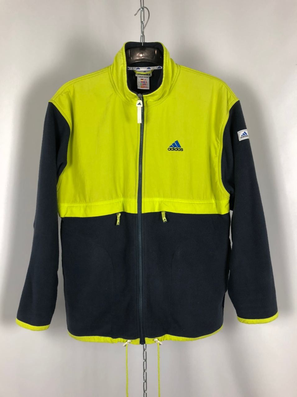 Adidas Men’s Adidas vintage jacket fleece yellow size M Size US M / EU 48-50 / 2 - 1 Thumbnail