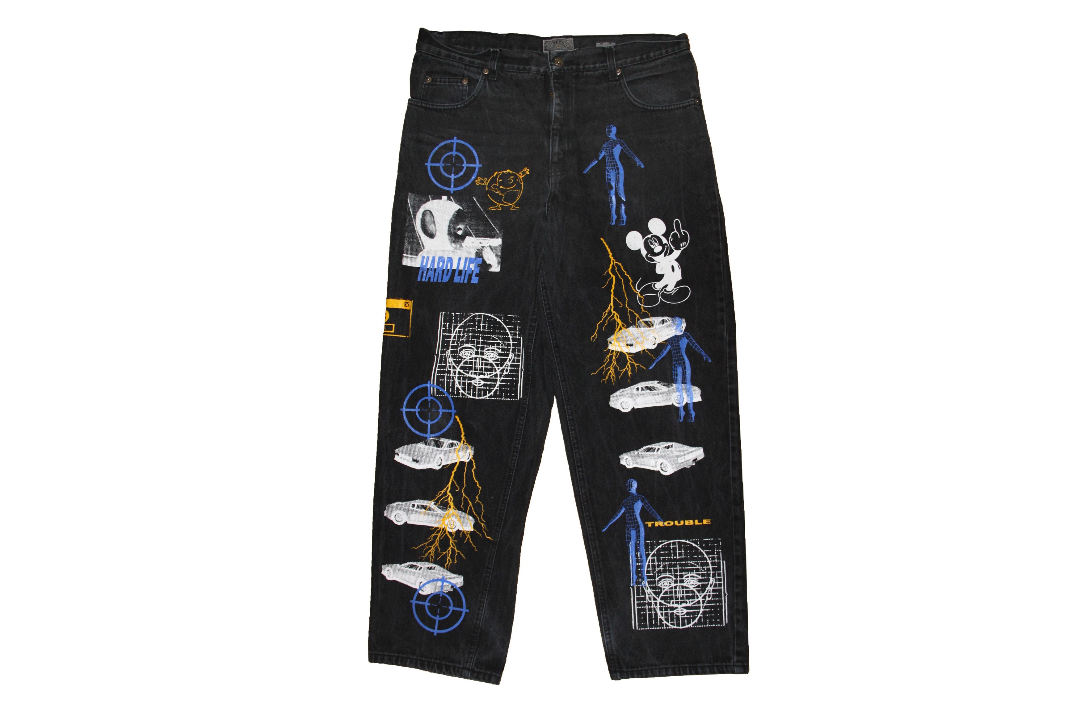 Other 1of1 Custom Jeans Full Print Size US 36 / EU 52 - 1 Thumbnail