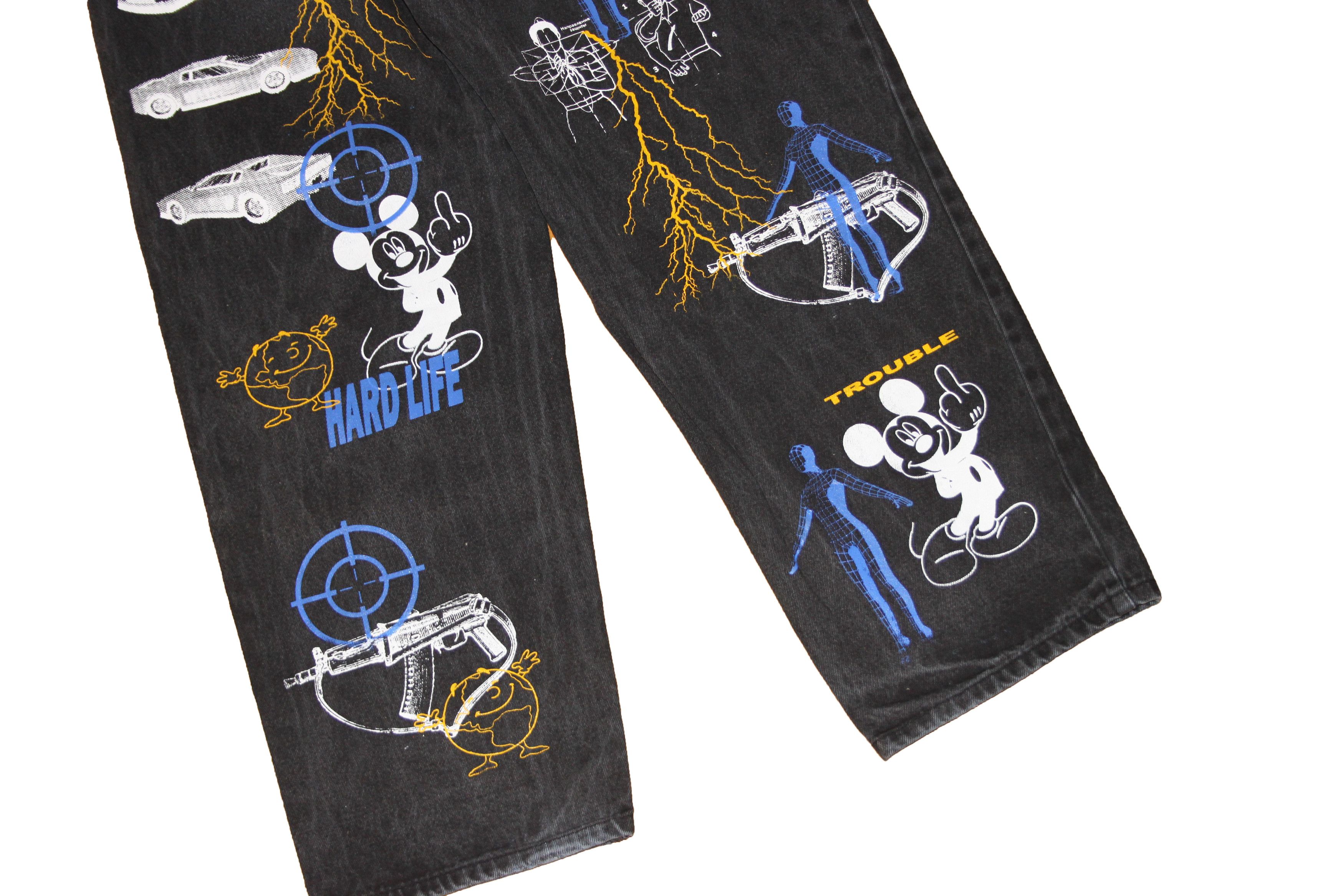 Other 1of1 Custom Jeans Full Print Size US 36 / EU 52 - 7 Thumbnail