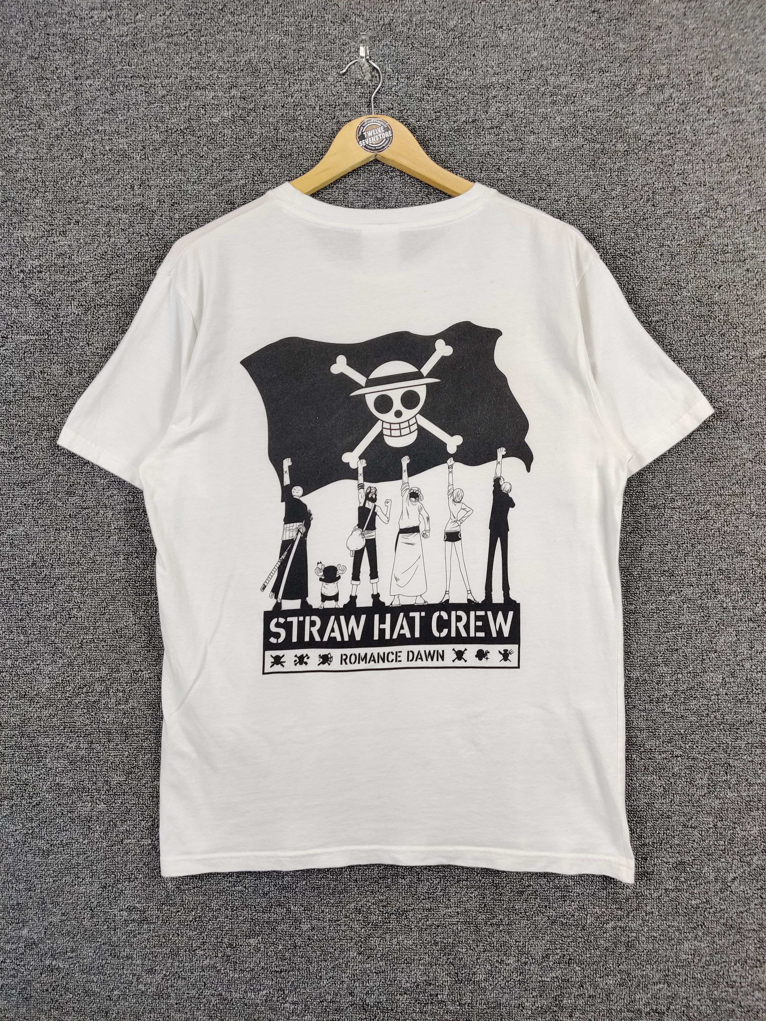 Vintage One Piece Straw Hat Crew Anime Tshirt
