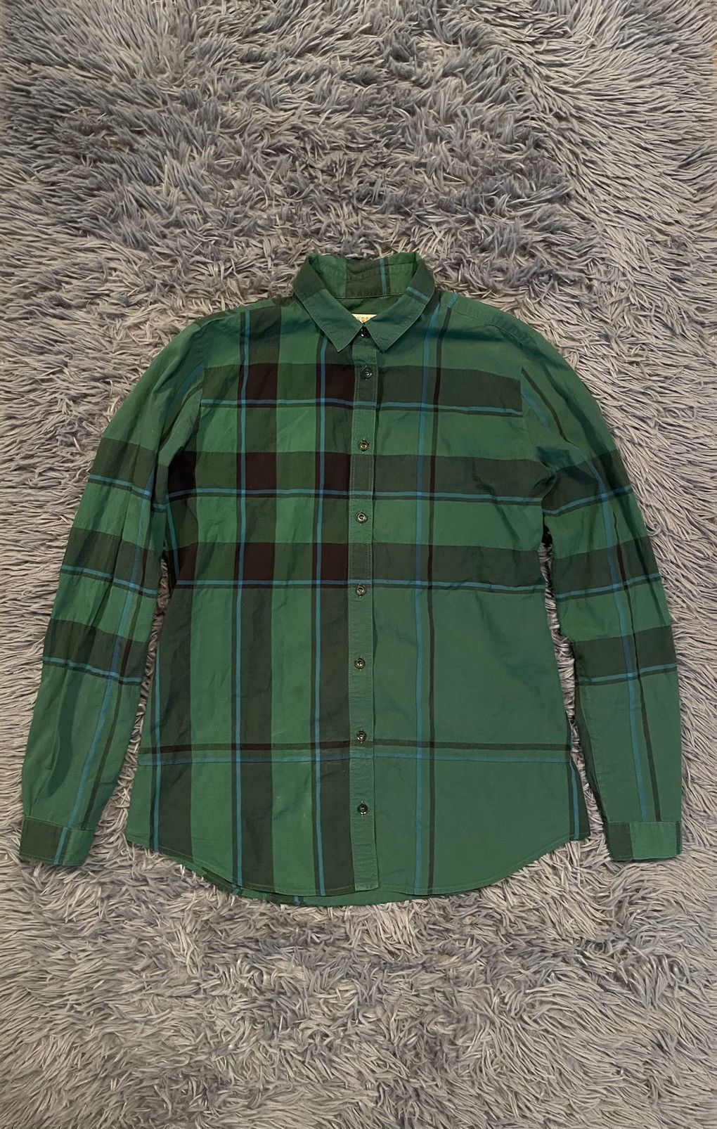 Burberry × Vintage Burberry Brit iconic tartan check shirt Size S / US 4 / IT 40 - 1 Thumbnail