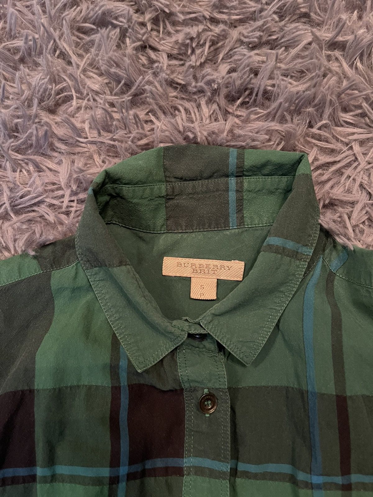 Burberry × Vintage Burberry Brit iconic tartan check shirt Size S / US 4 / IT 40 - 5 Thumbnail