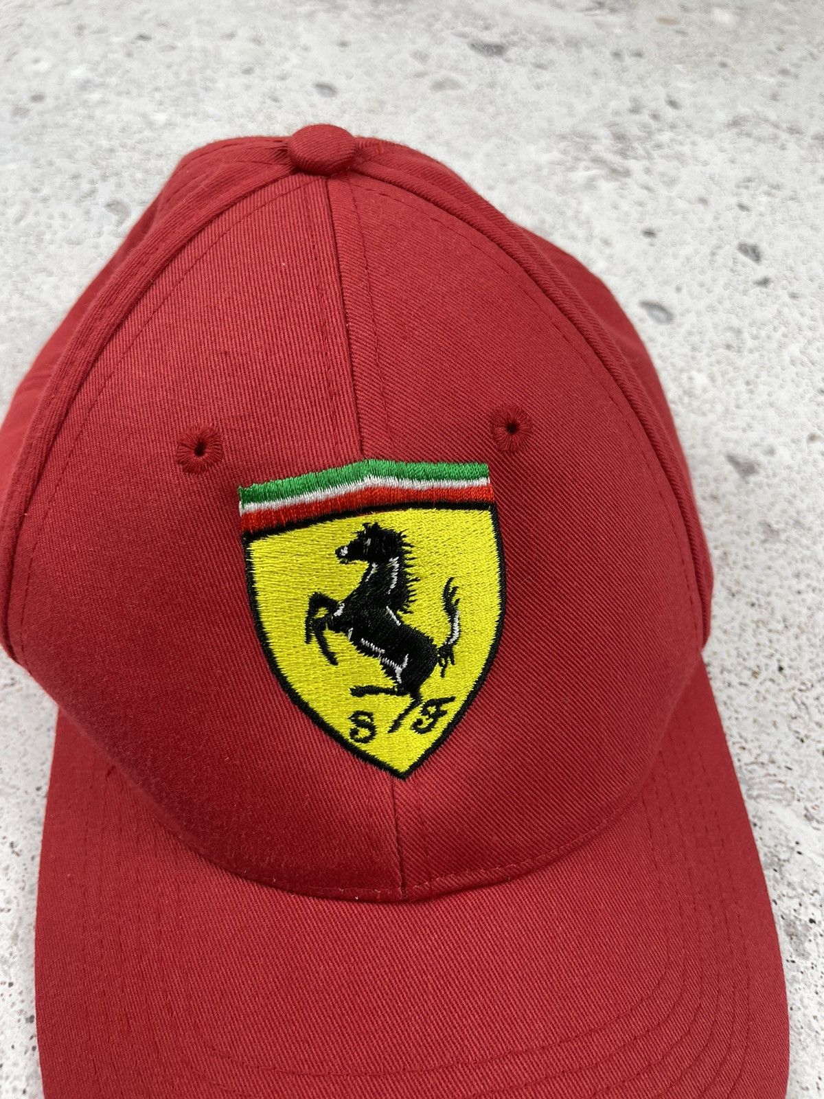 Ferrari × Vintage Vintage Ferrari Racing Cap Snapback Size ONE SIZE - 3 Thumbnail