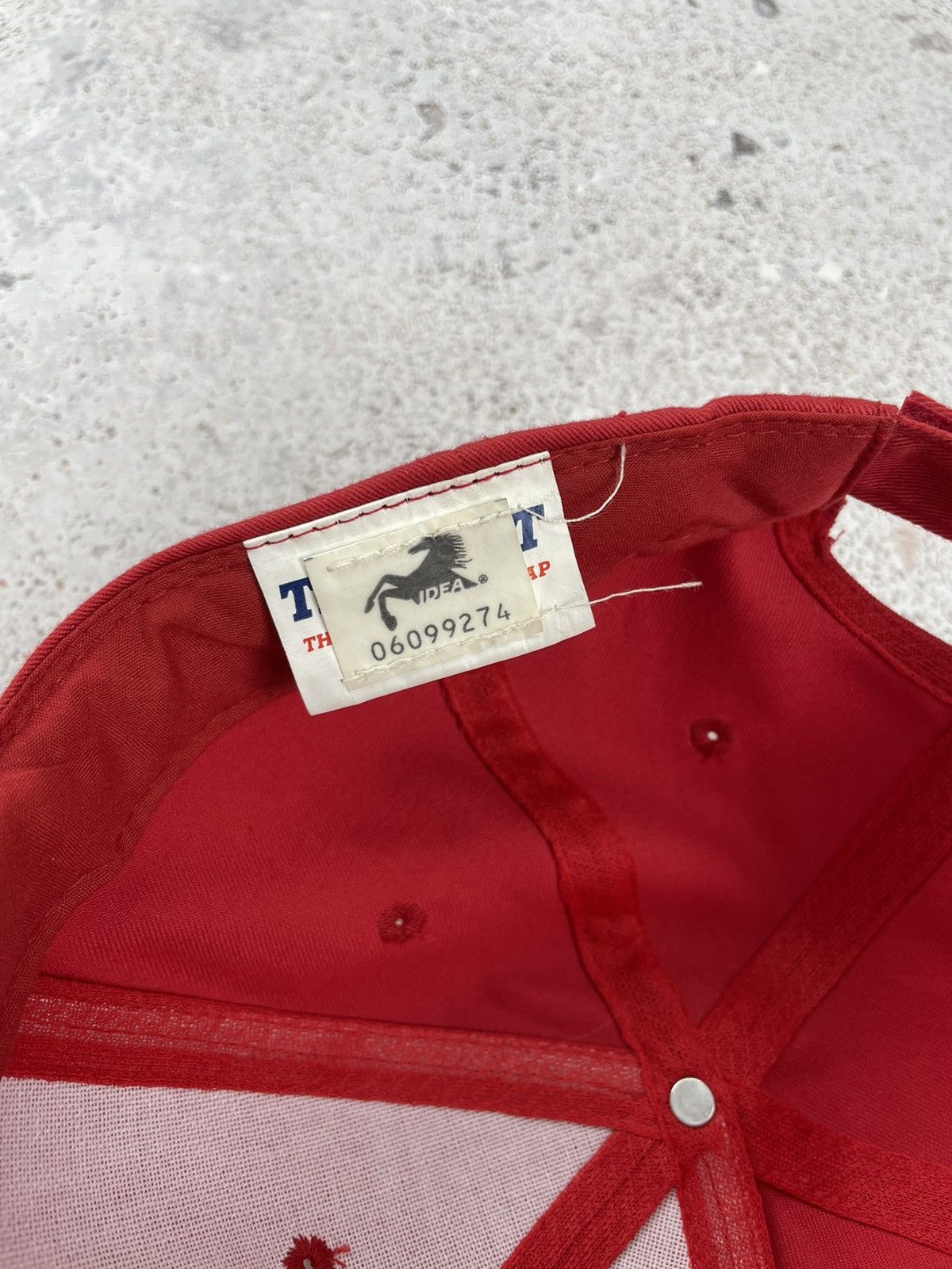 Ferrari × Vintage Vintage Ferrari Racing Cap Snapback Size ONE SIZE - 8 Thumbnail