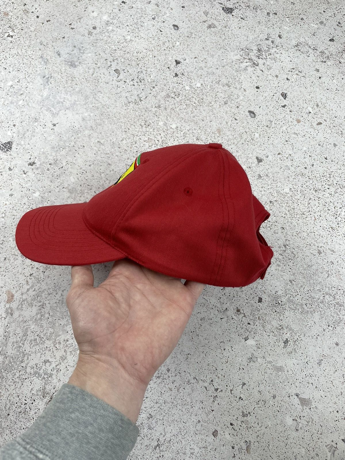 Ferrari × Vintage Vintage Ferrari Racing Cap Snapback Size ONE SIZE - 4 Thumbnail