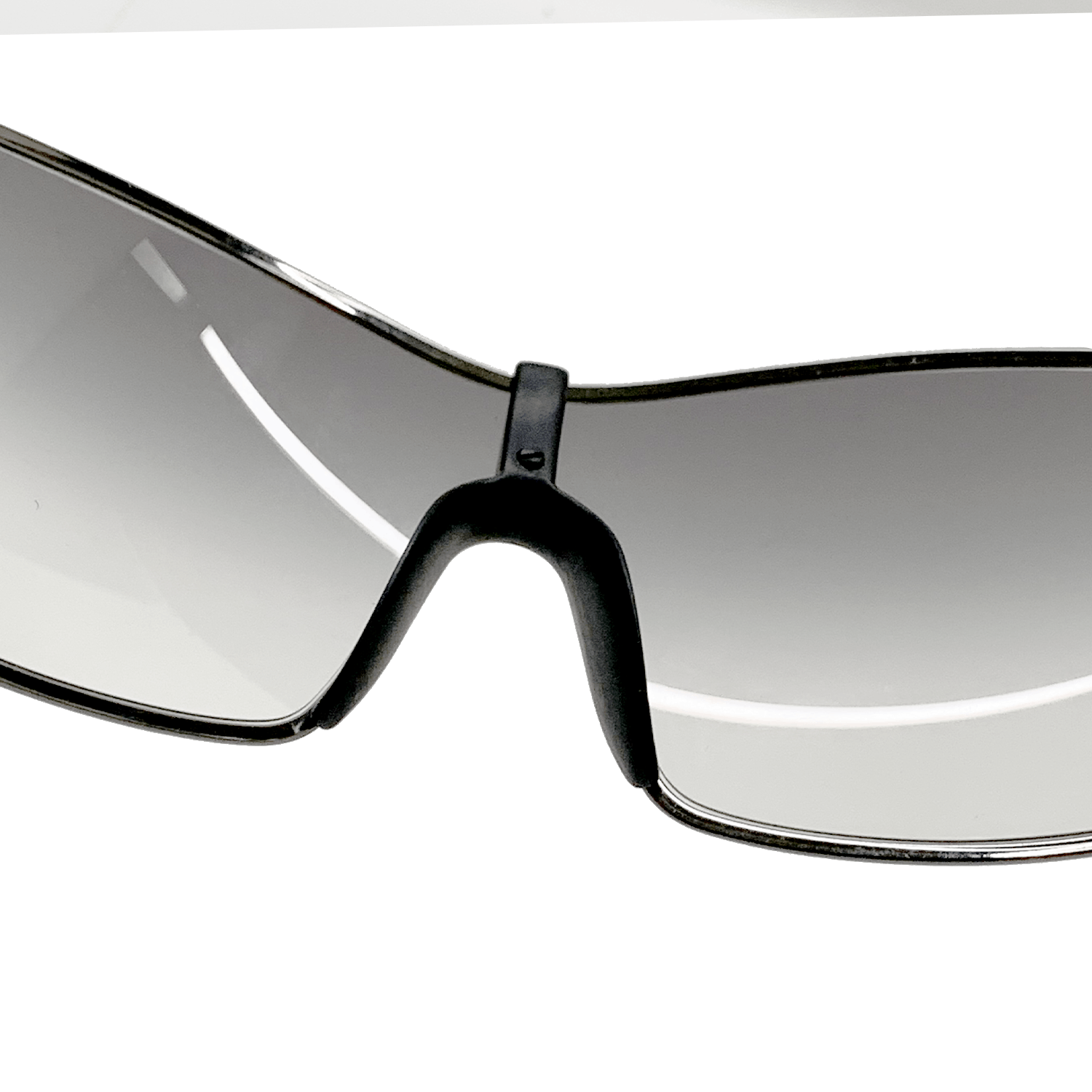 Prada Chrome Rim Prada Visor Sunglasses Size ONE SIZE - 7 Thumbnail