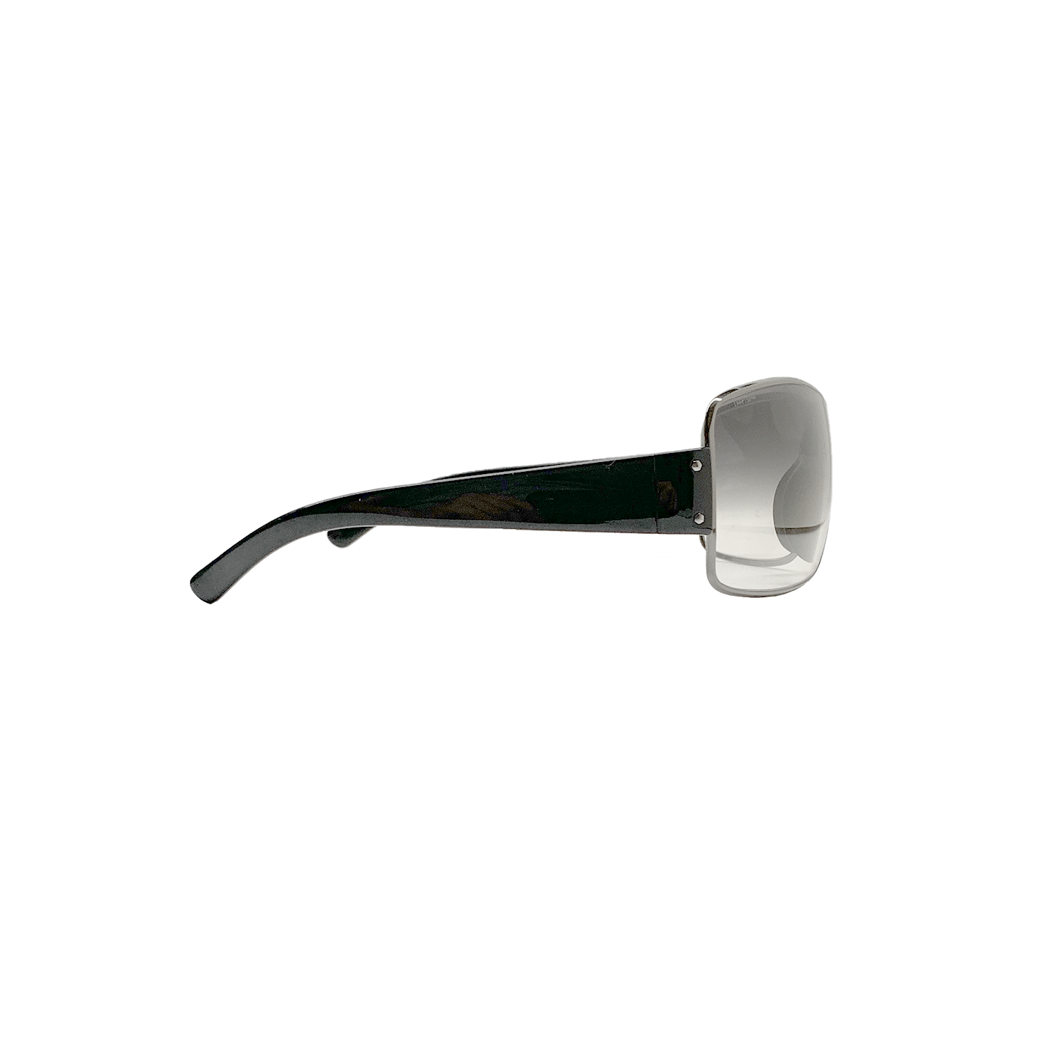Prada Chrome Rim Prada Visor Sunglasses Size ONE SIZE - 2 Thumbnail