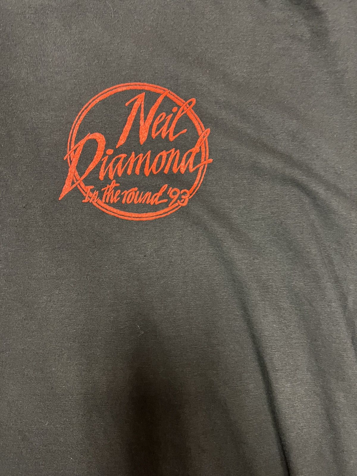 Vintage Vintage 93 Neil Diamond Tour Tshirt Size US M / EU 48-50 / 2 - 1 Preview