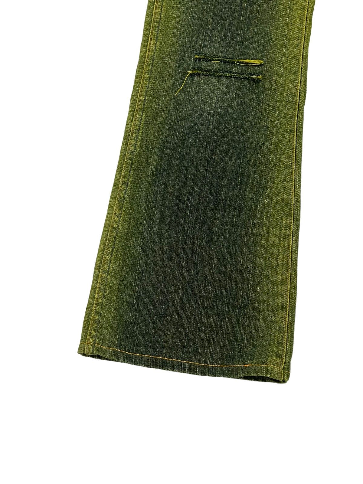 Wrangler Flare Jeans Wrangler Japan Mud Wash Distress Boot Cut 5🟦3 Size US 30 / EU 46 - 5 Thumbnail