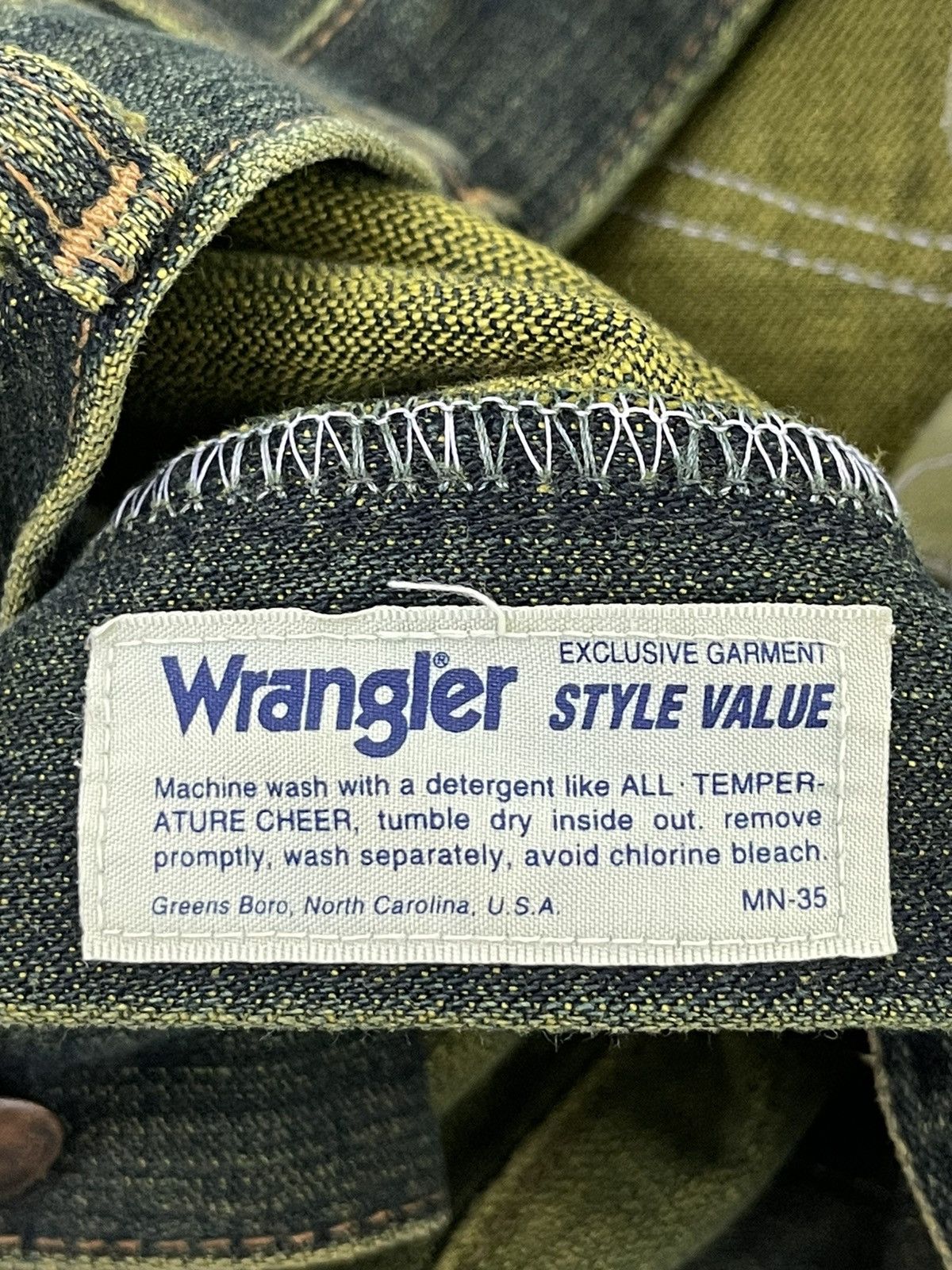 Wrangler Flare Jeans Wrangler Japan Mud Wash Distress Boot Cut 5🟦3 Size US 30 / EU 46 - 22 Thumbnail