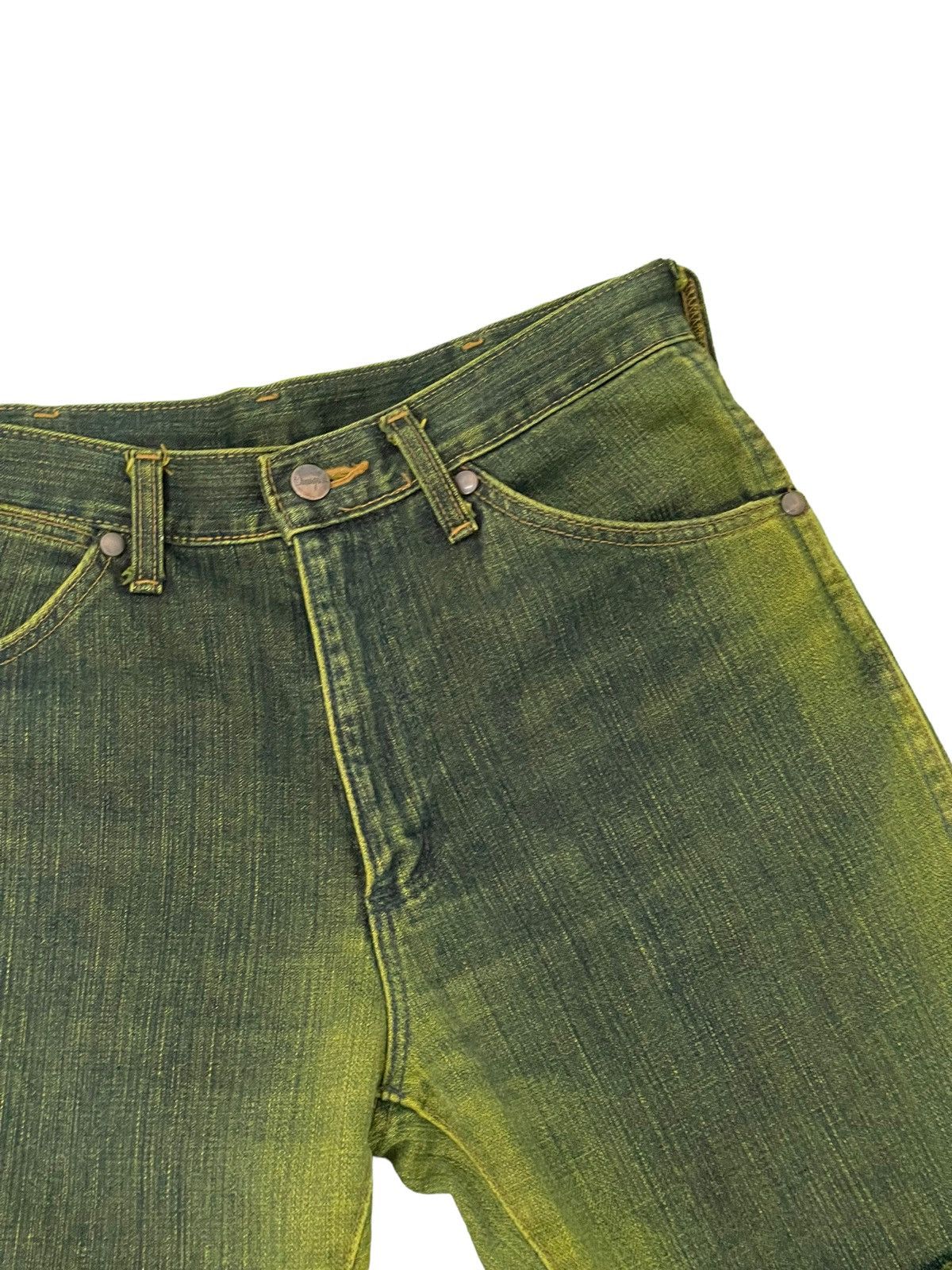 Wrangler Flare Jeans Wrangler Japan Mud Wash Distress Boot Cut 5🟦3 Size US 30 / EU 46 - 9 Thumbnail