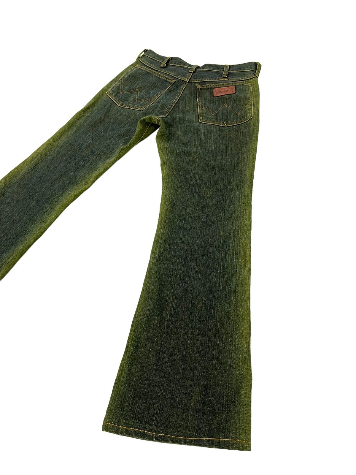 Wrangler Flare Jeans Wrangler Japan Mud Wash Distress Boot Cut 5🟦3 Size US 30 / EU 46 - 13 Thumbnail