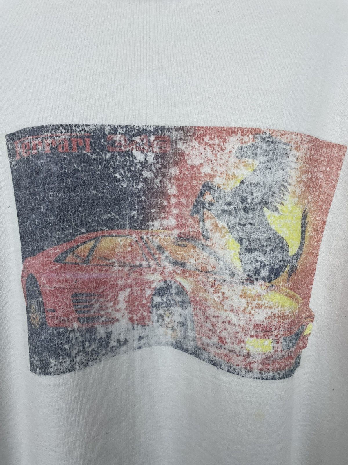 Ferrari × Vintage Vintage Ferrari 348 Sweatshirt Big Logo Size US XL / EU 56 / 4 - 4 Thumbnail