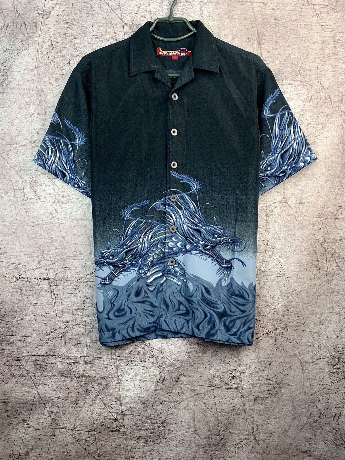 Japanese Brand Asian Dragon Hype Mens Shirt Size US M / EU 48-50 / 2 - 1 Thumbnail