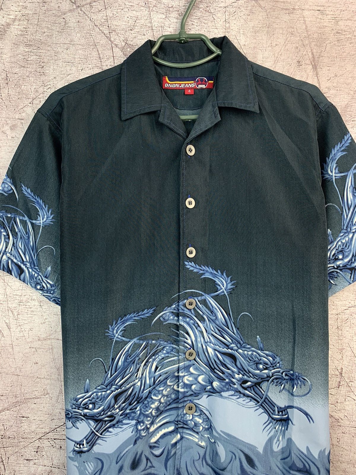Japanese Brand Asian Dragon Hype Mens Shirt Size US M / EU 48-50 / 2 - 2 Thumbnail