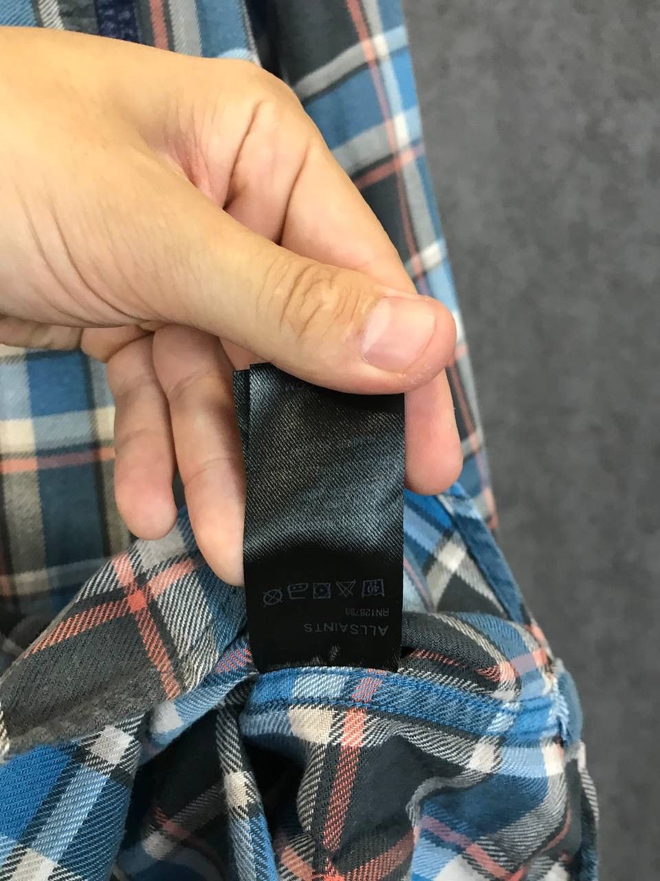 Allsaints Allsaints vintage flannel shirt Size US XS / EU 42 / 0 - 6 Thumbnail