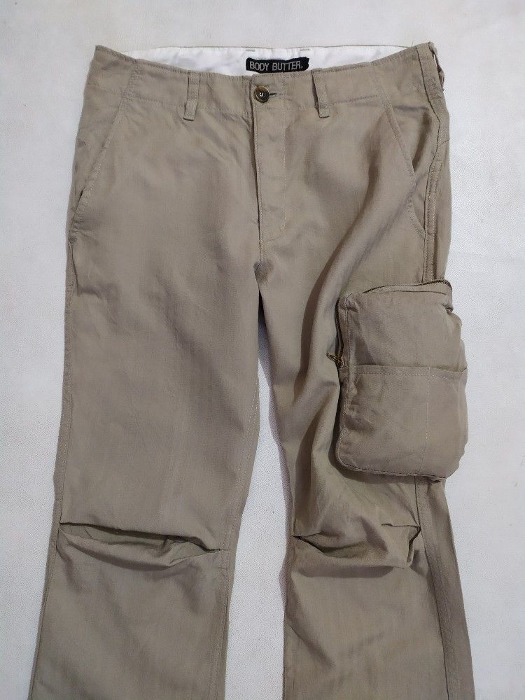 Japanese Brand 🔥Body Butter Japan Cargo Parachute Trouser Gas mask Pant Size US 30 / EU 46 - 3 Thumbnail